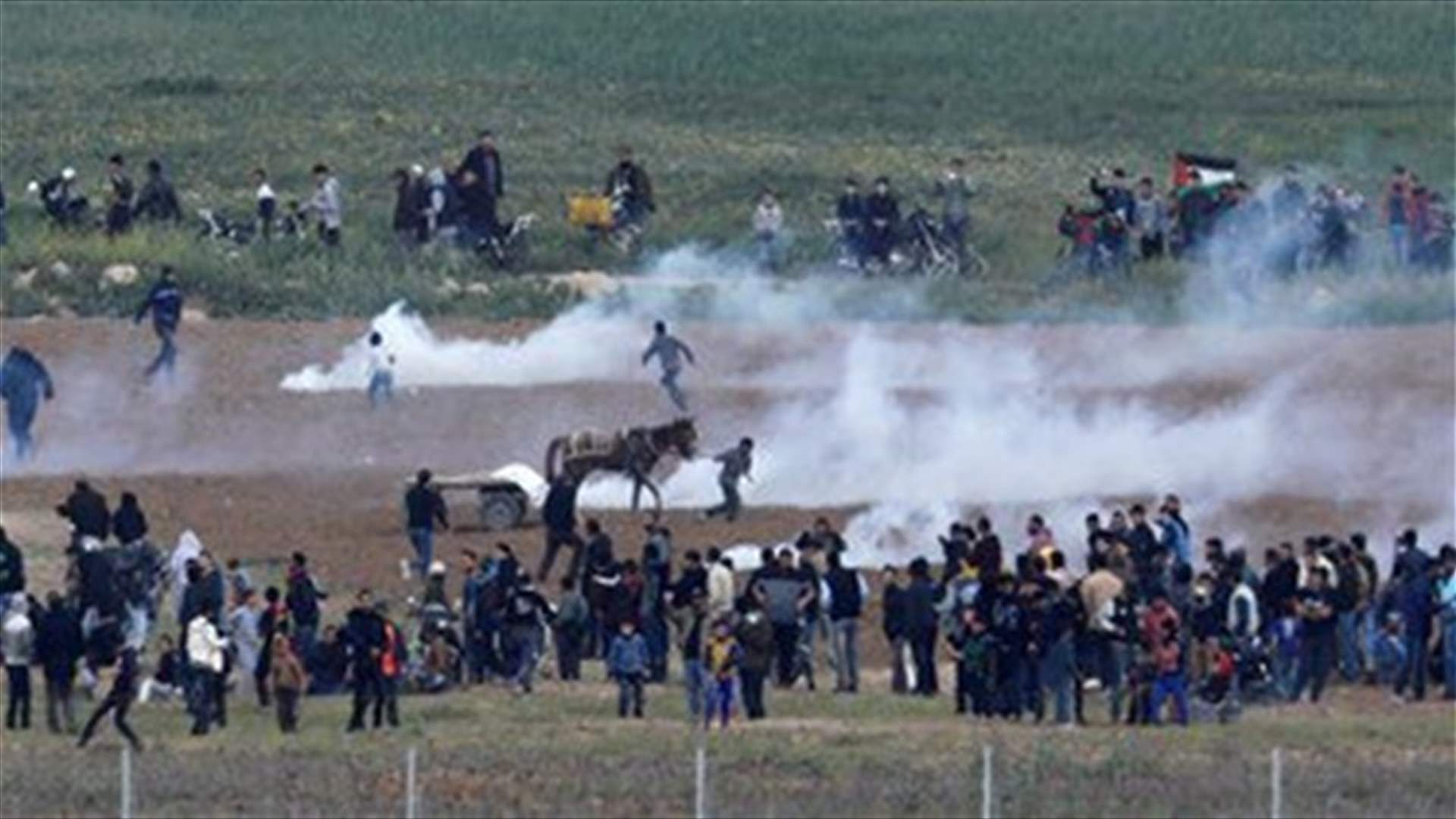 Israeli forces kill seven Palestinian protesters on Gaza border -Gaza medics