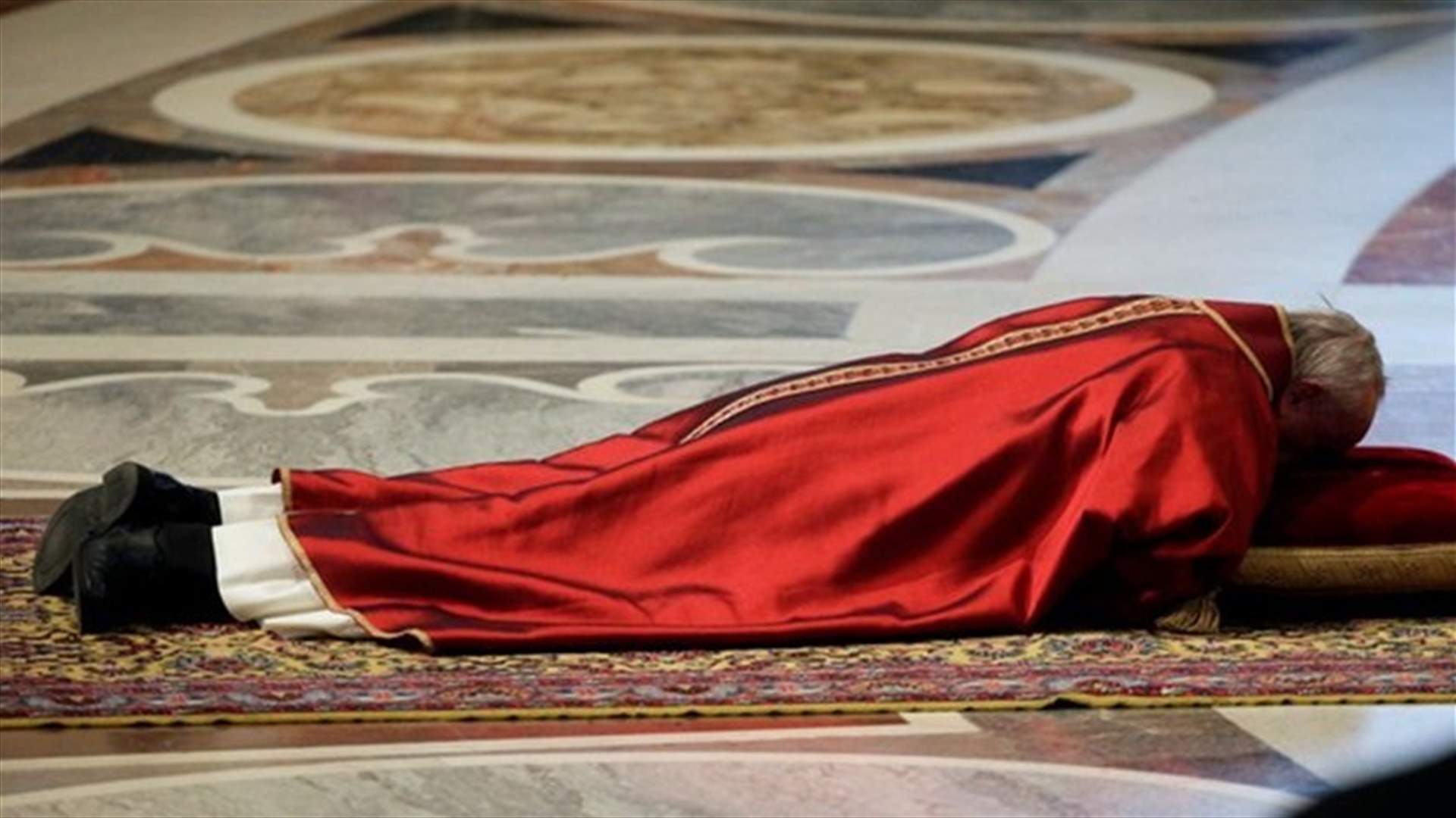 Pope marks Good Friday amid tight security; urges people to rediscover shame