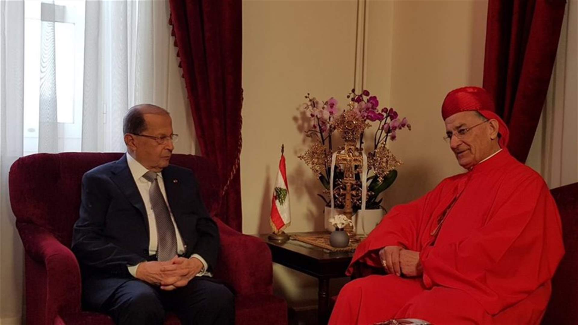 الرئيس عون من بكركي: لا نريد لكنائسنا أن تتحول الى معالم سياحية