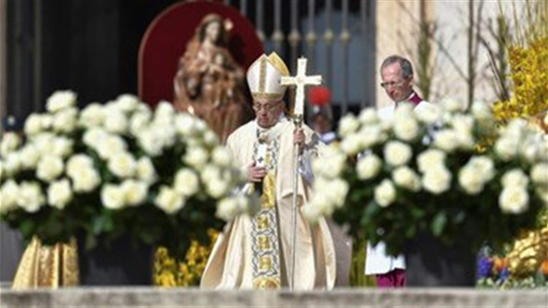 Pope, after Gaza violence, says 'defenseless' being killed in Holy Land