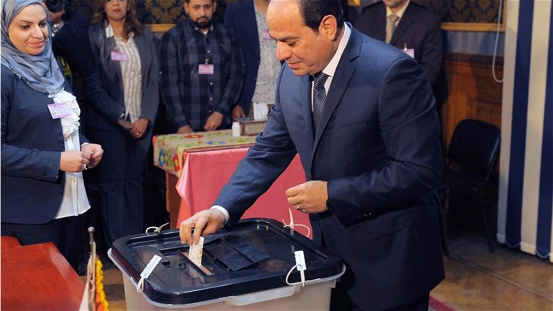 السيسي يفوز بولاية ثانية
