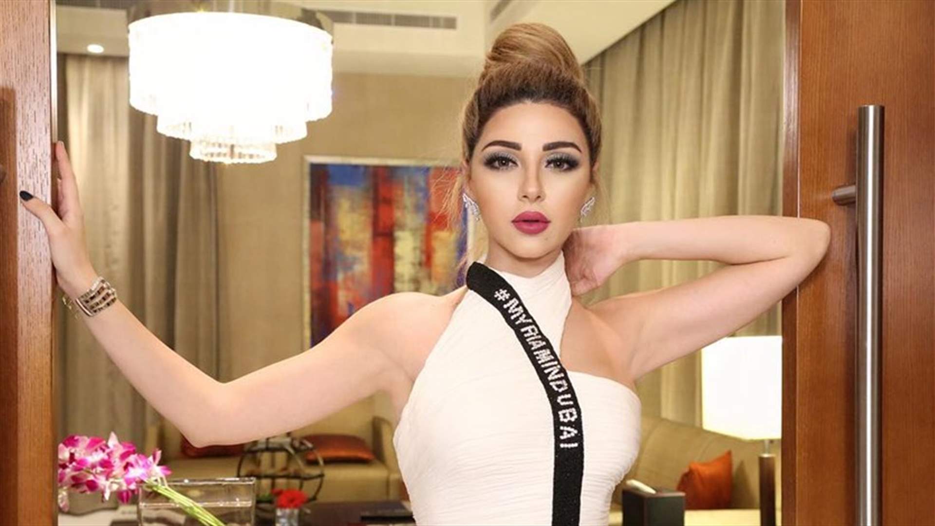 بالصور – ميريام فارس كالفراشة البيضاء في عيد الفصح!