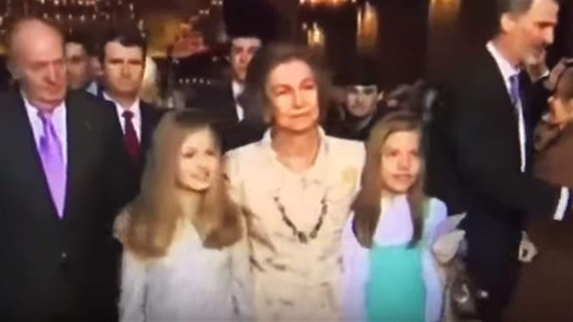 بالفيديو- مشاحنات عائلية تضع الأميرة ليتيزيا في موقف حرج...ماذا دار بينها وبين حماتها؟