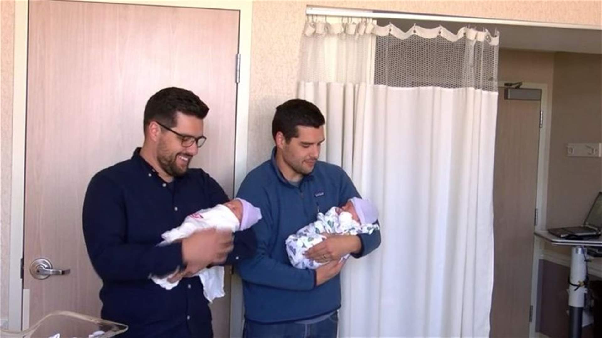 في صدفة جميلة... شقيقان توأم يتشاركان الأبوة في اليوم نفسه