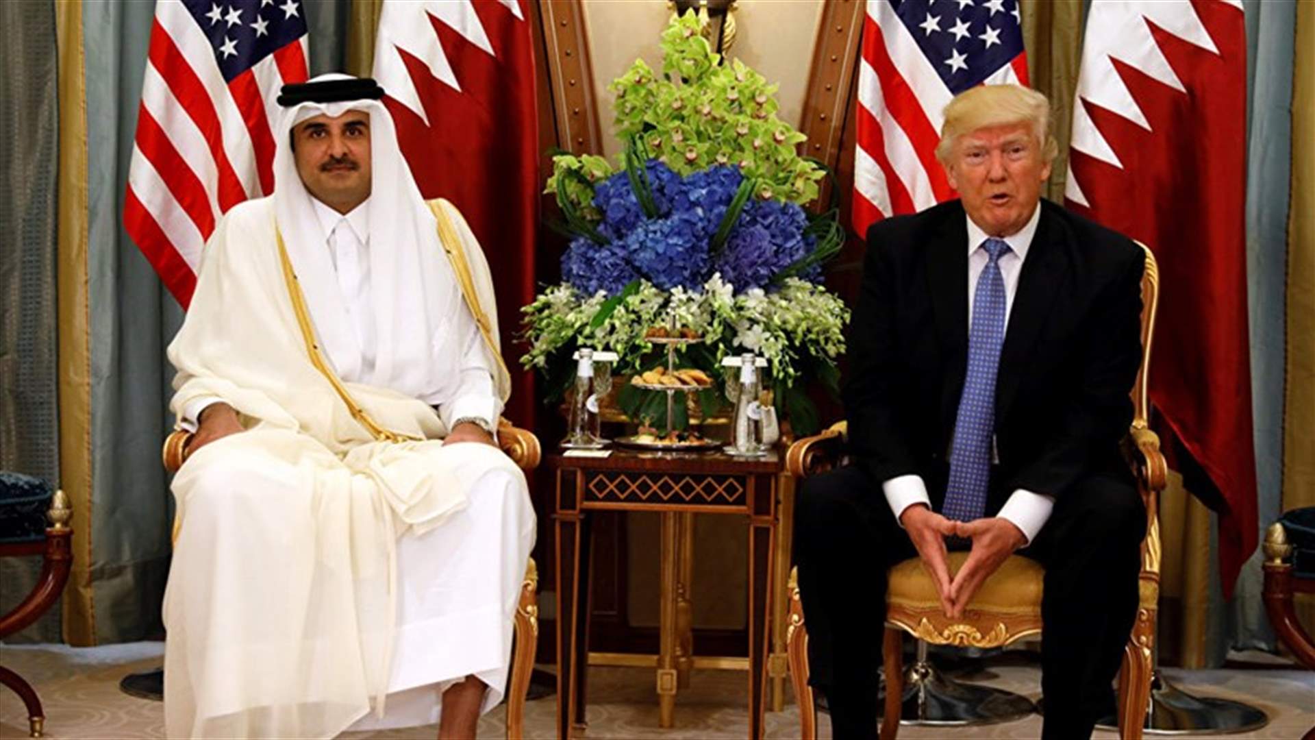أمير قطر يلتقي ترامب في العاشر من نيسان