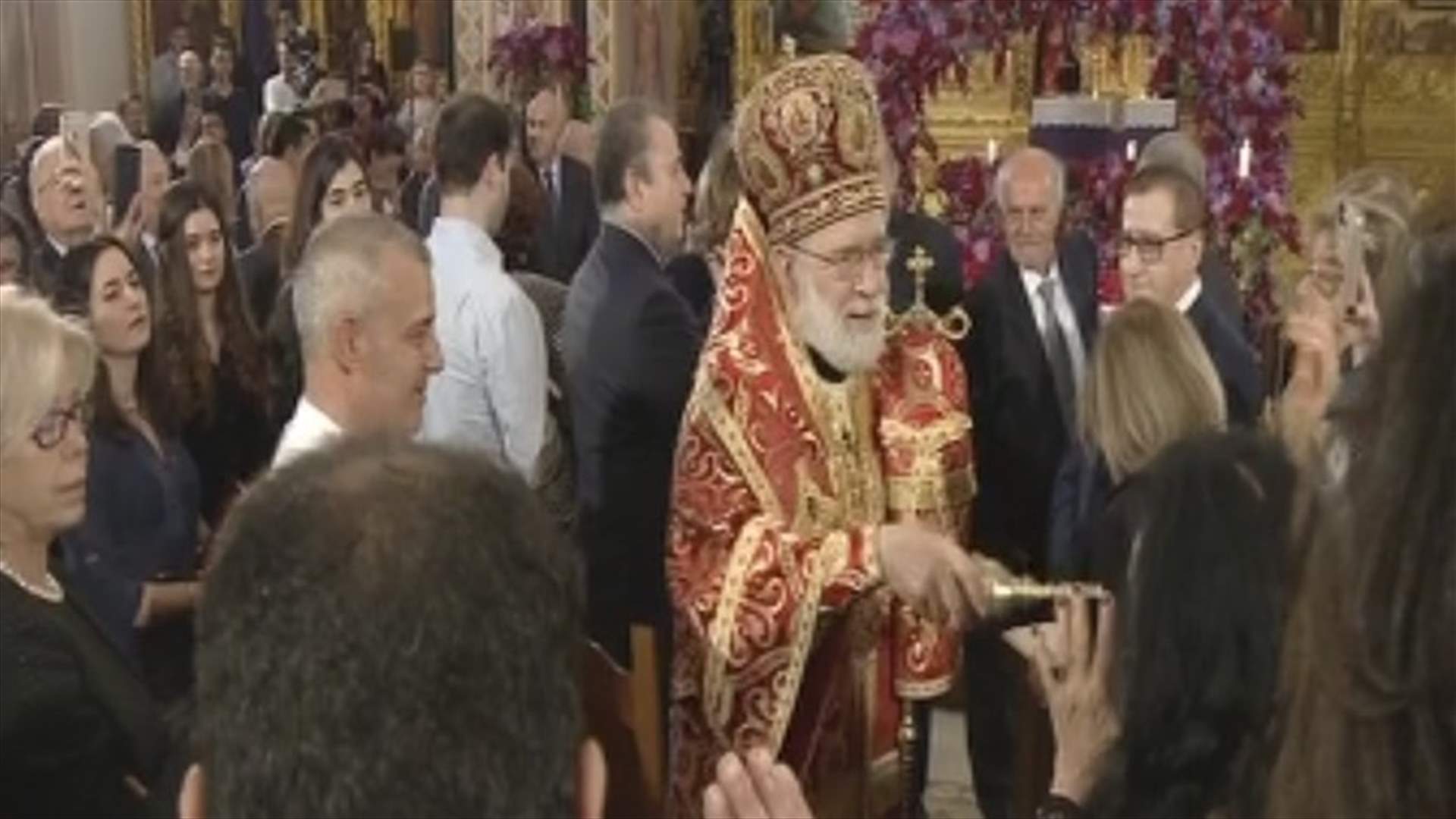 جناز المسيح في كاتدرائية القديس جاورجيوس