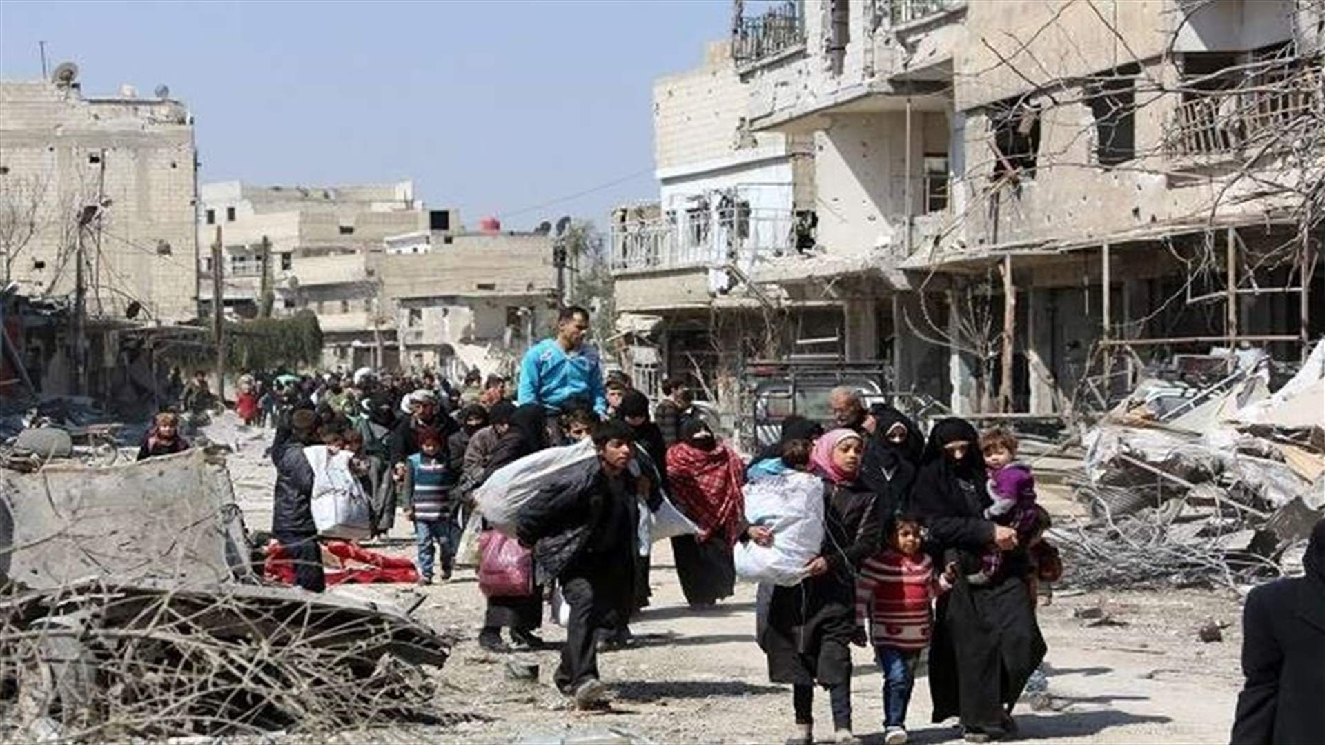 سانا: بدء خروج مقاتلي جيش الاسلام من دوما