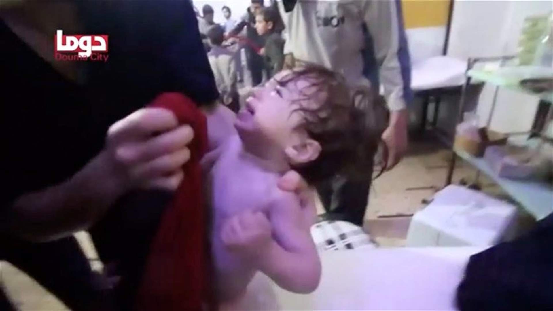 Syria aid group says at least 60 people killed after Douma chemical attack