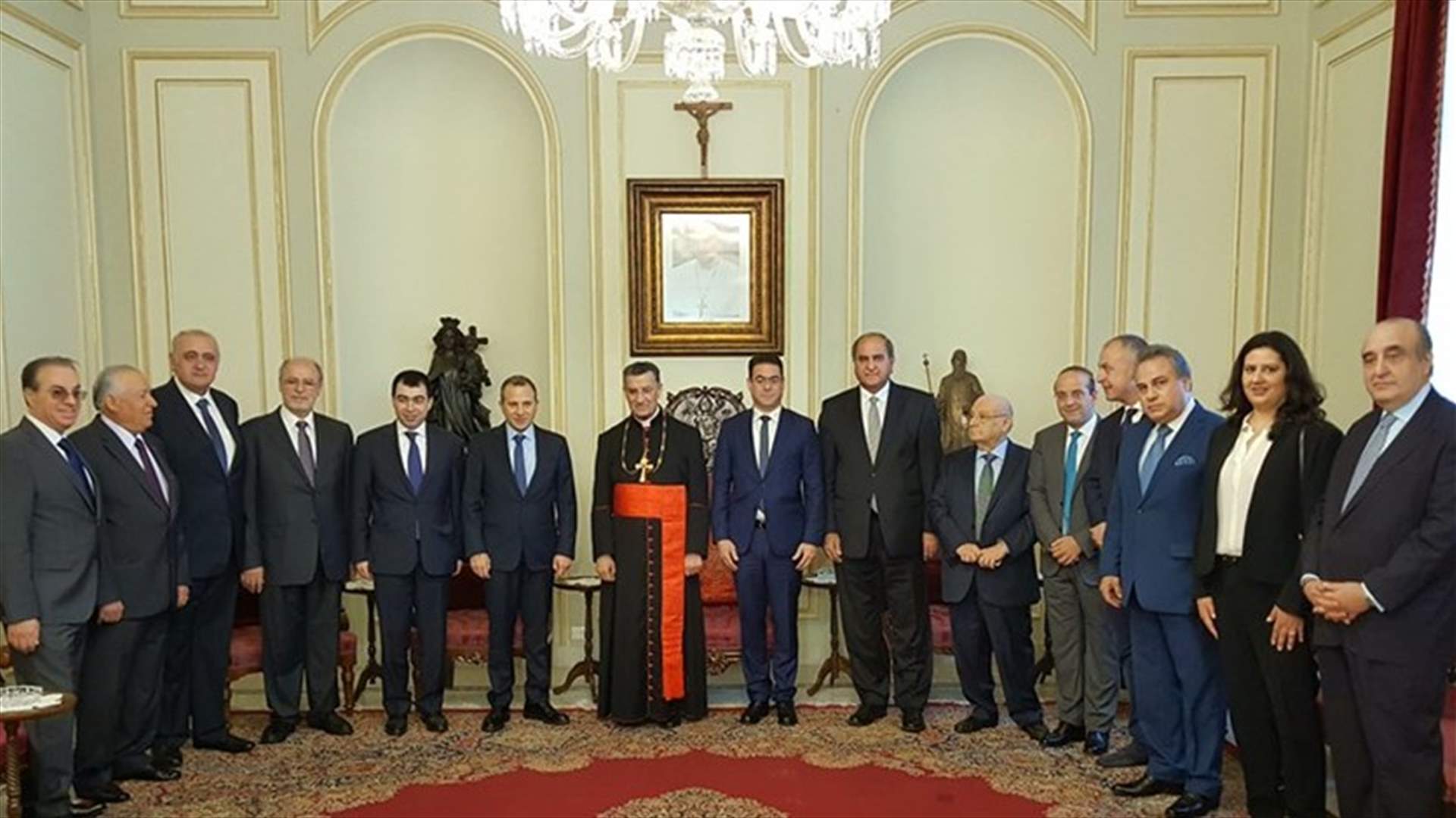 الخطيب من بكركي: لا يمكن لأحد ان يتهمنا بالفساد