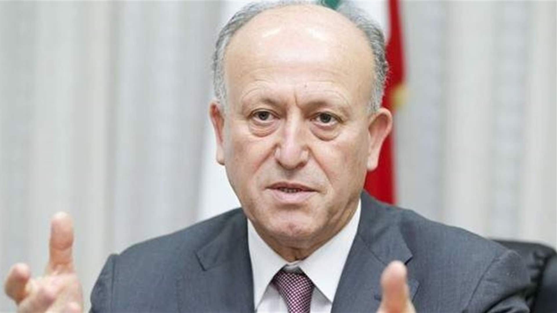 ريفي لـ"الجمهورية": واجب الاجهزة الامنية حماية الامن