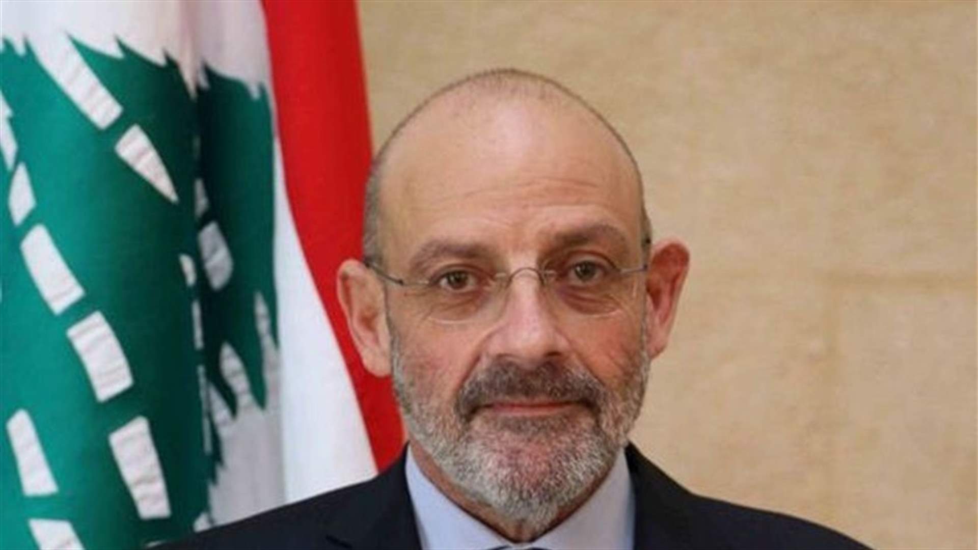 Minister al-Sarraf stresses Lebanon’s rejection to use of its airspace to attack Syria