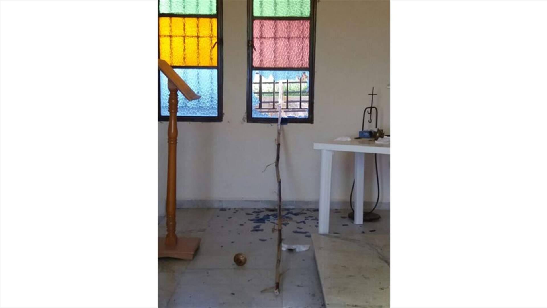الاعتداء على كنيسة مار يوسف في بقسطا