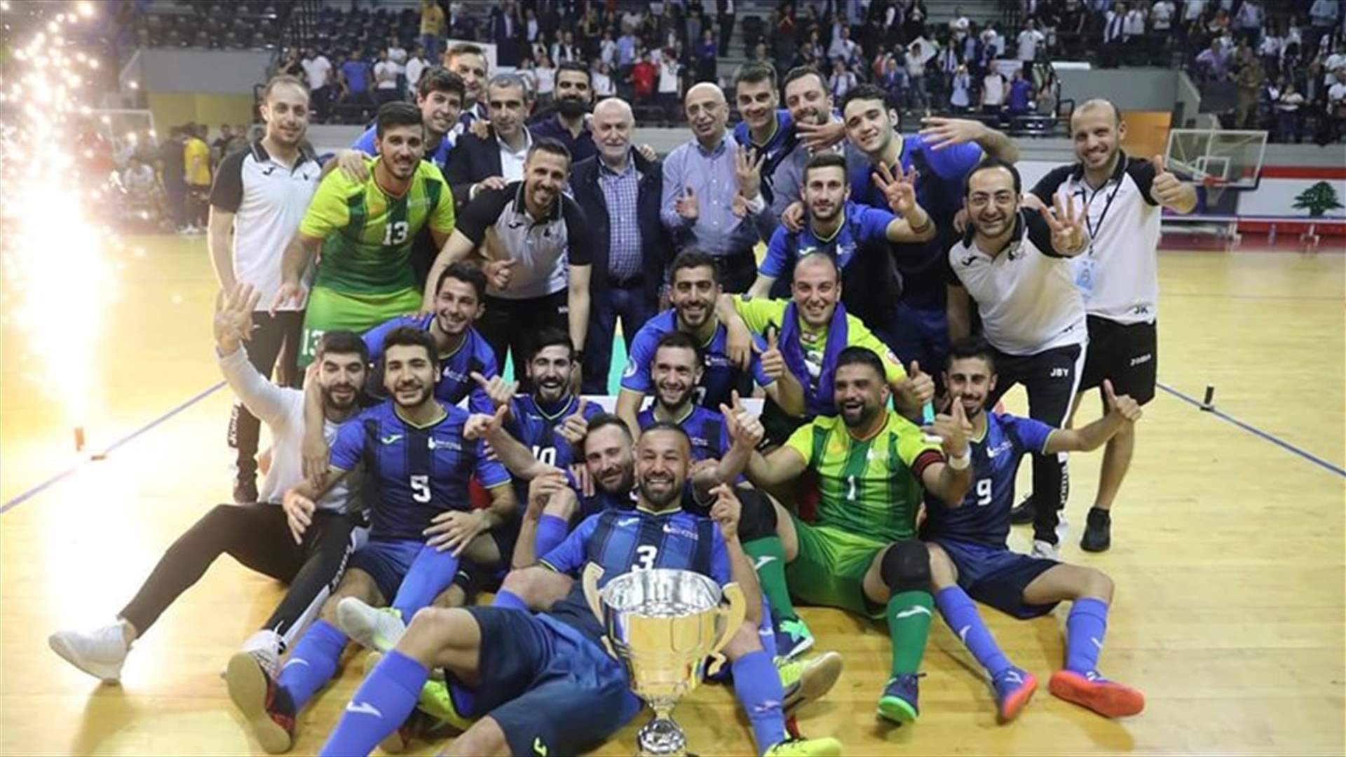 بنك بيروت بطل لبنان للمرة الرابعة في دوري لبنان للفوتسال ٢٠١٧-٢٠١٨!