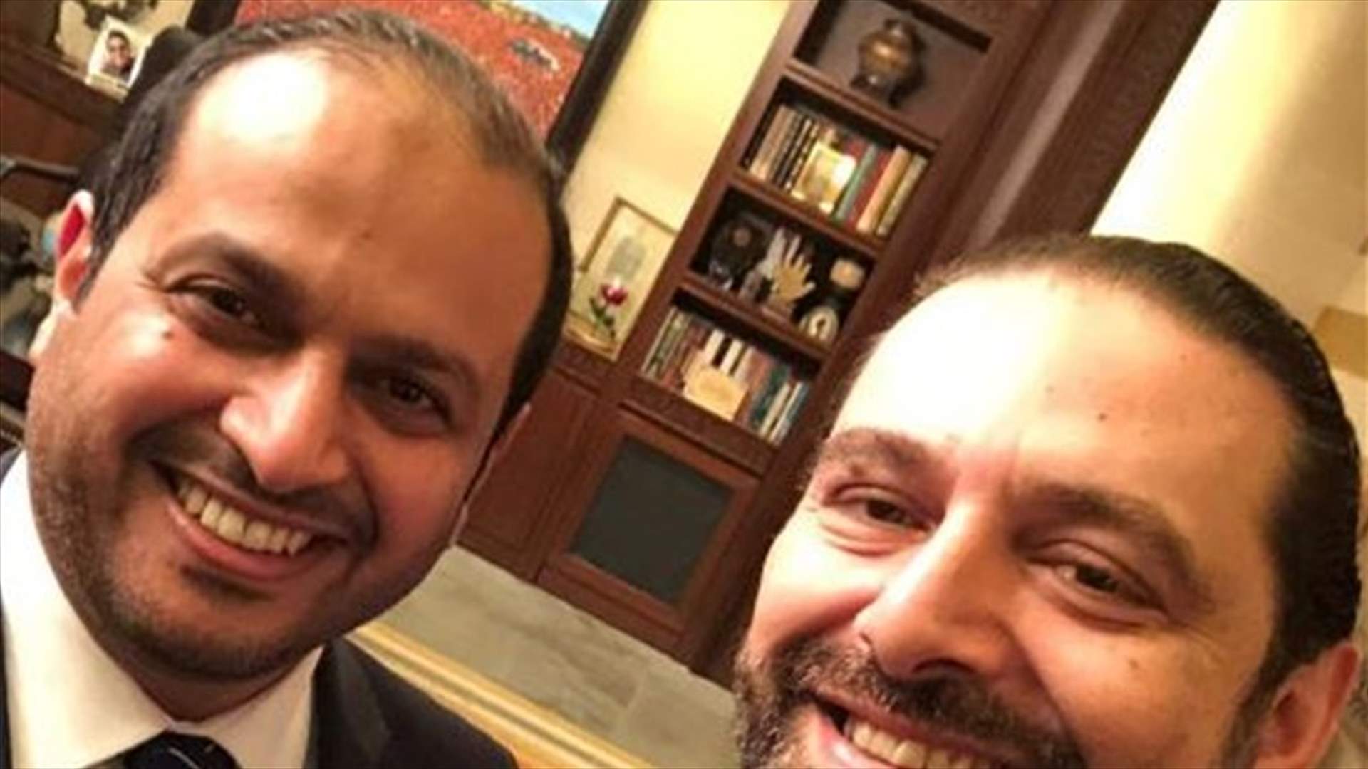 بالصورة – سيلفي جديدة للحريري...وهذا ما كتبه سفير الامارات