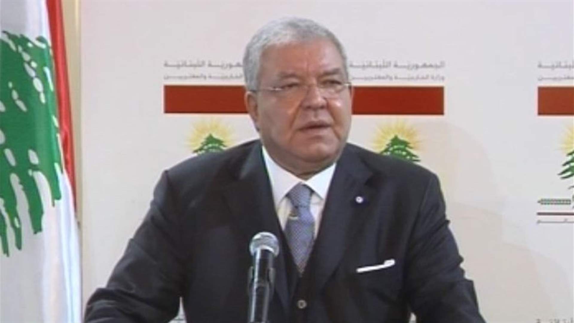 Minister al-Mashnouq says most important reform item in new electoral law is expatriates’ voting