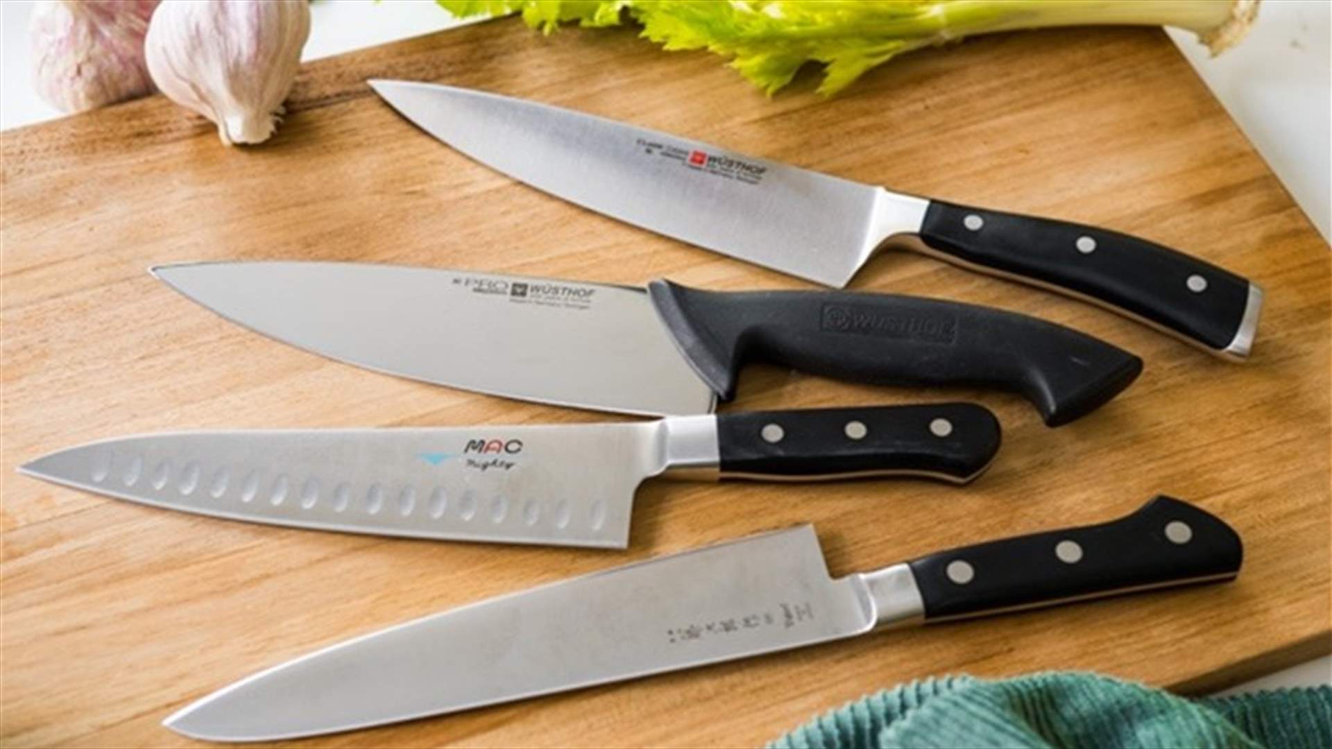 كيف تحافظين على جودة سكاكين المطبخ؟
