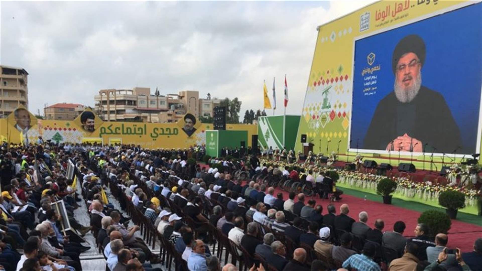 هذا ما قاله السيد نصرالله الى "من يرفعون خطابهم كثيراً"...