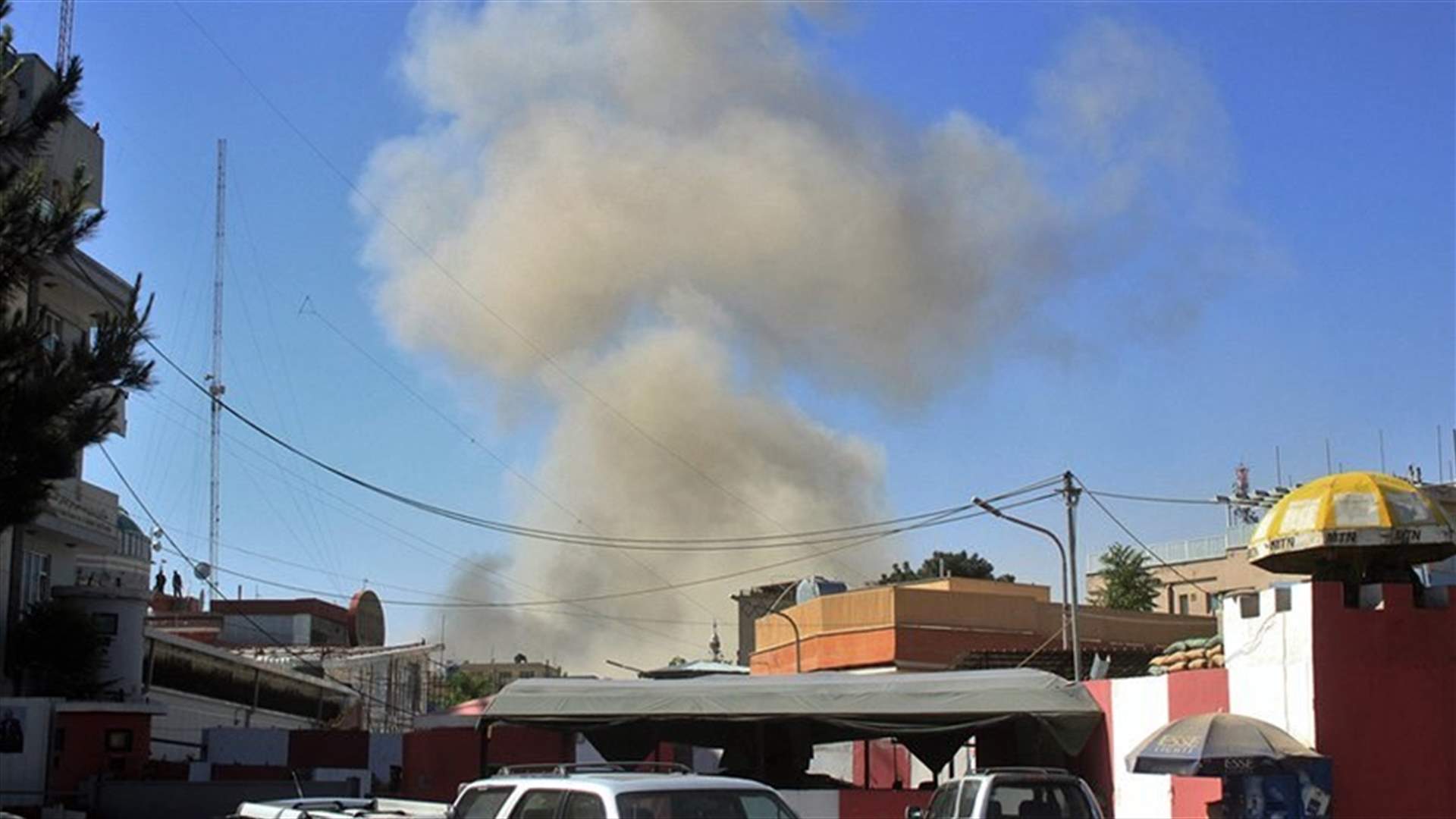 Blast at election center in Afghan capital, dozens of casualties