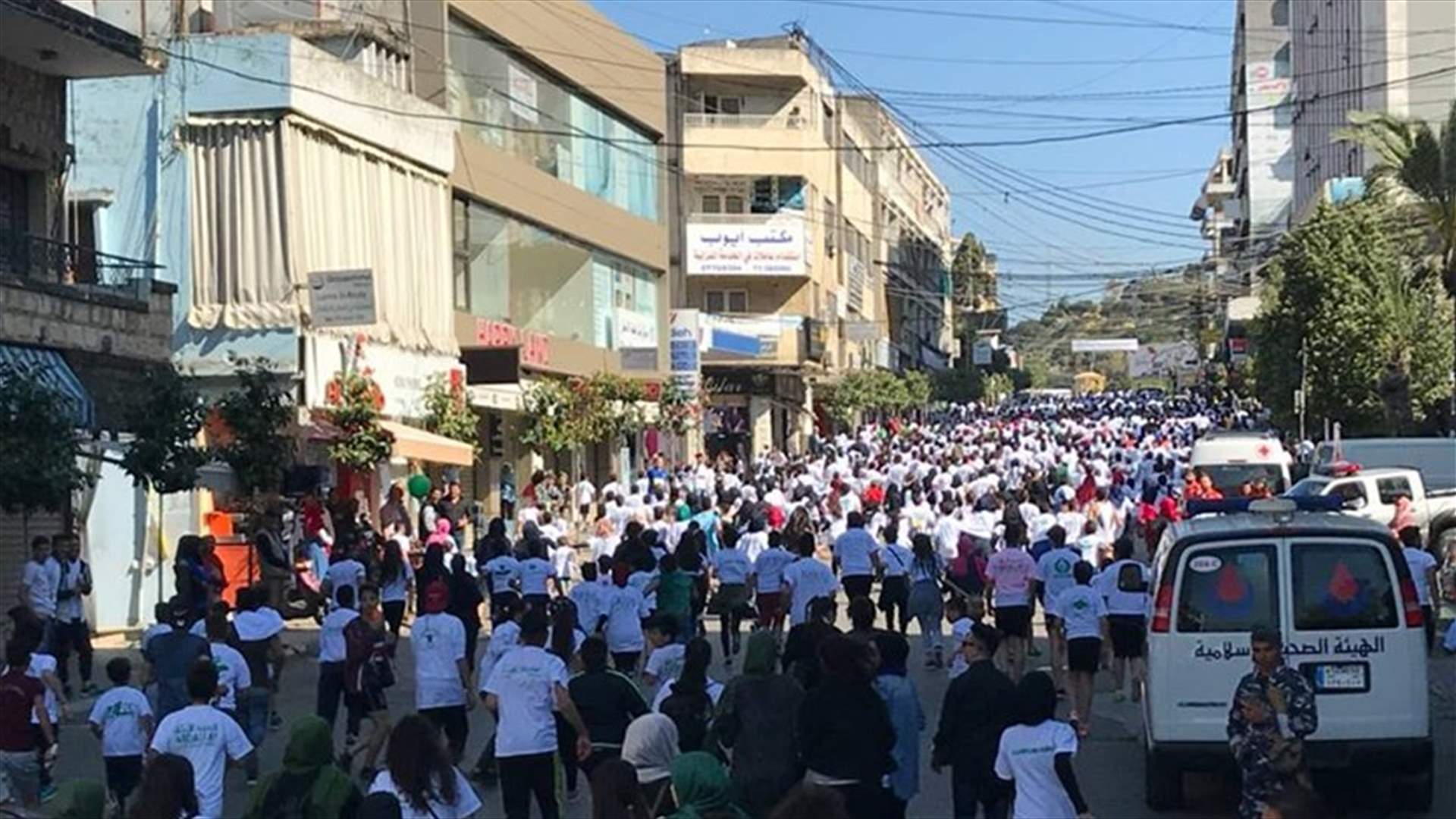 جابر في سباق "عناقيد الامل": موعدنا ليس للرياضة فقط بل لتأكيد الخيار السياسي الثابت