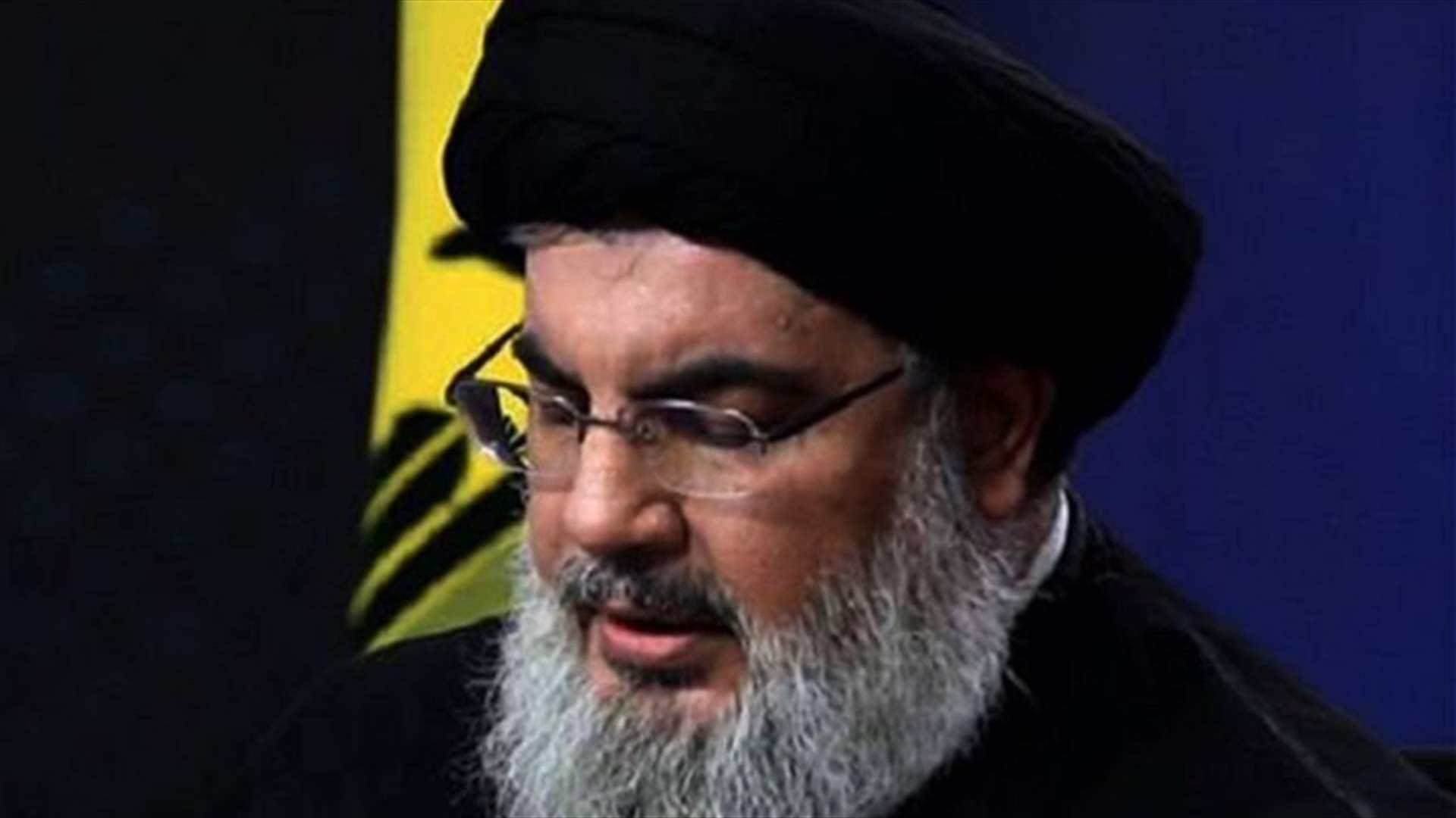 برقية من نصرالله الى بدر الدين الحوثي... هذا ما جاء فيها