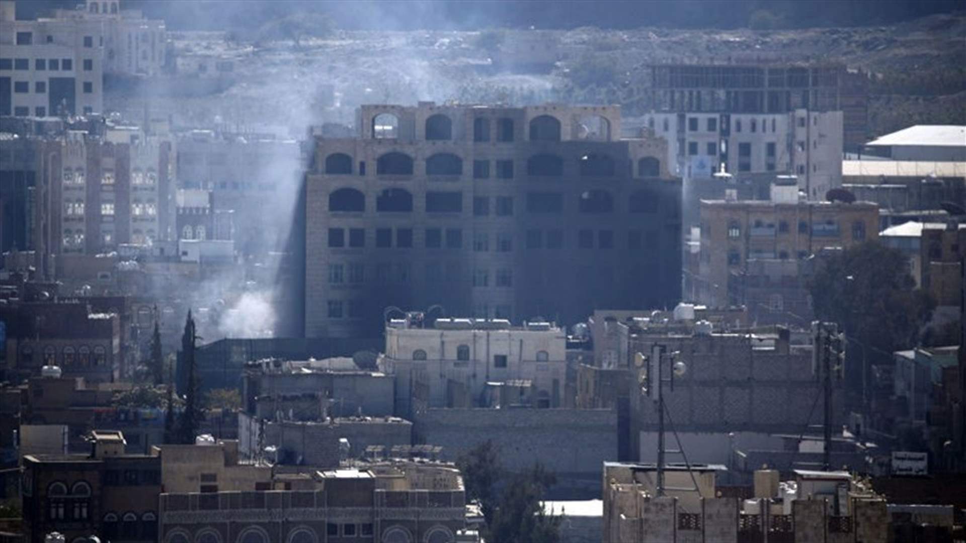 Coalition air strike on Yemen's Sanaa kills Houthi leaders - Saudi state TV