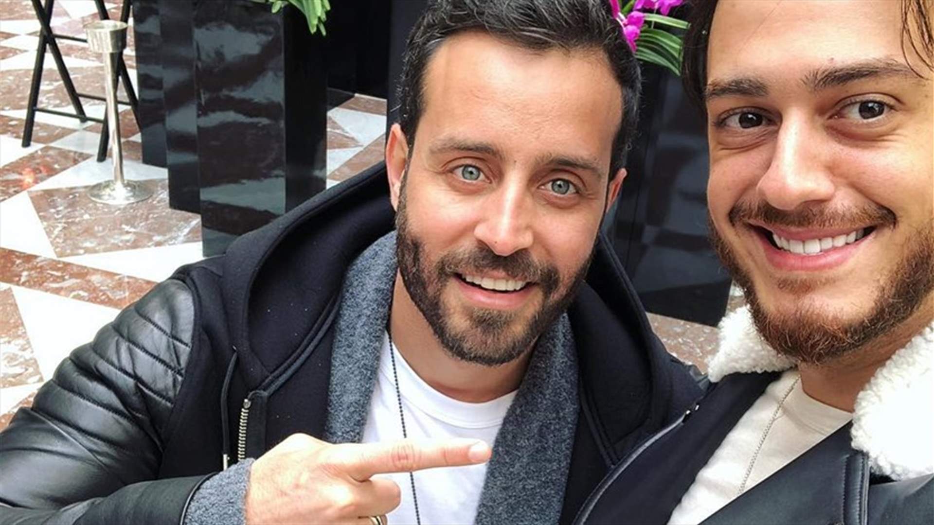 صورة لسعد المجرد وسعد رمضان... ما الذي جمعهما؟