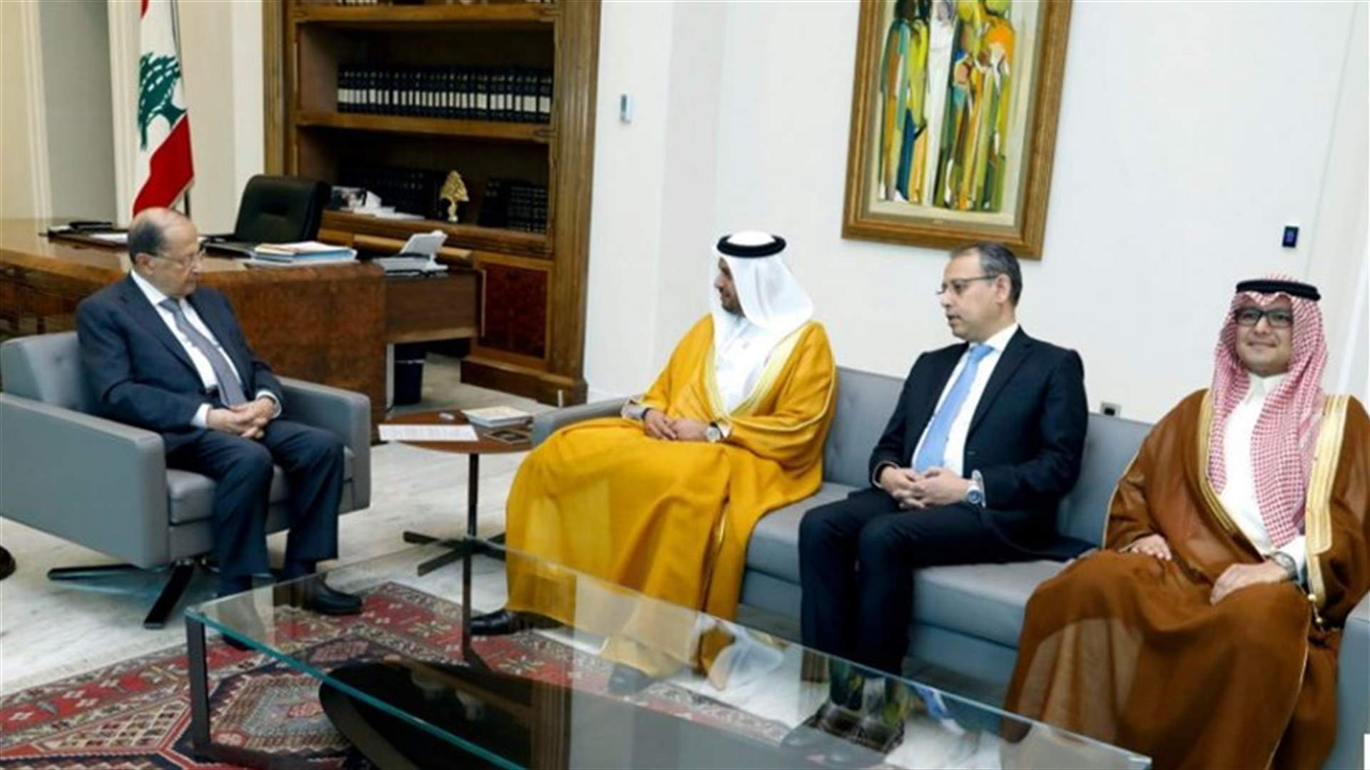 الرئيس عون: لبنان لا يمكن ان يكون ساحة للتدخل بشؤون الدول العربية