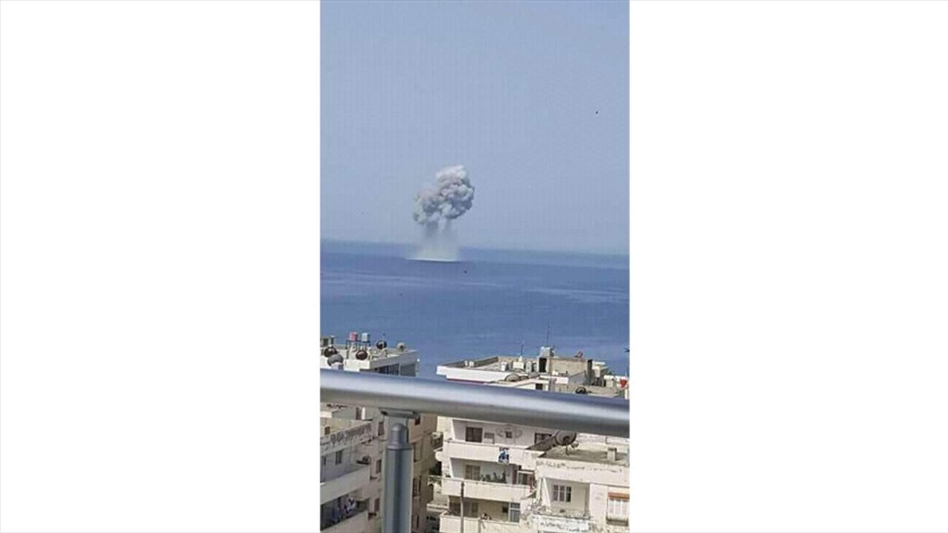 بالصورة- تحطم طائرة حربية في سوريا ومقتل طيارين
