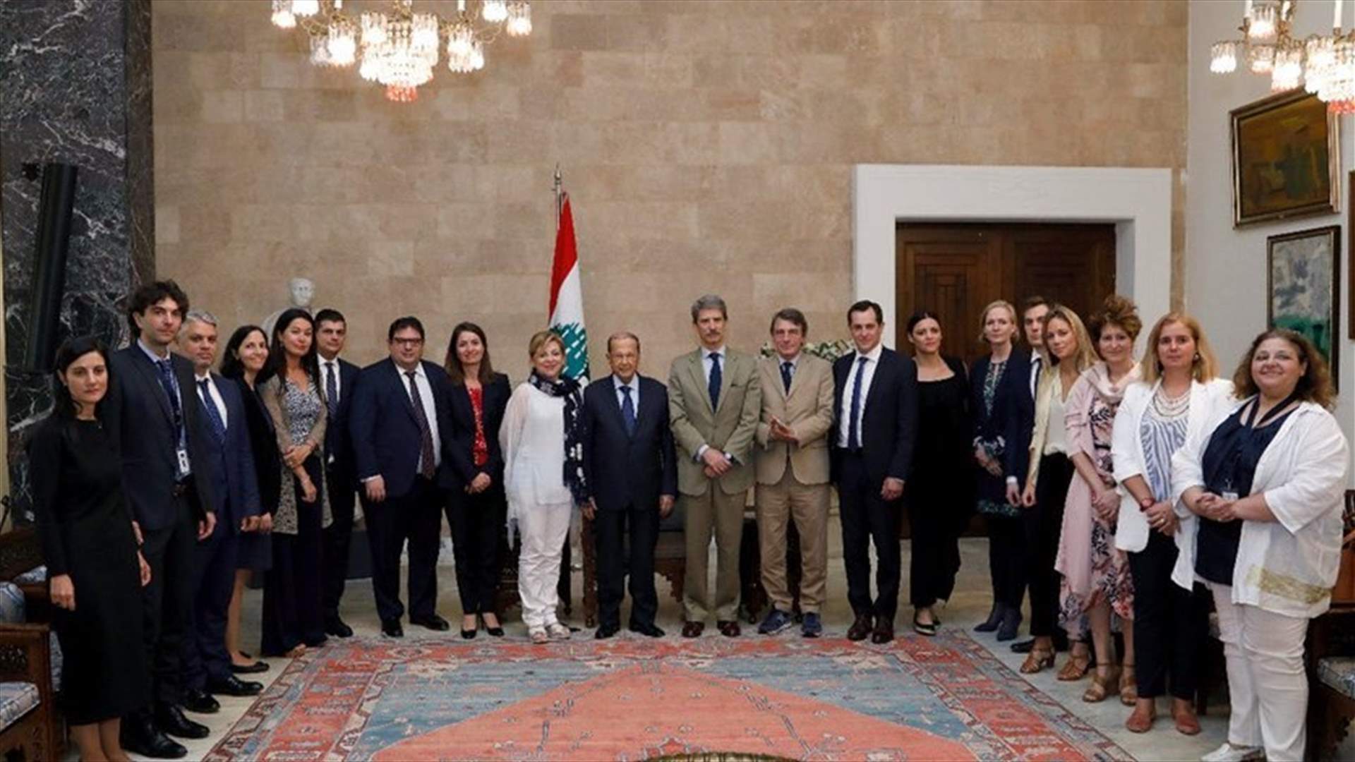 Aoun: We will try to find a solution for refugee crisis without the opinion of UN and EU