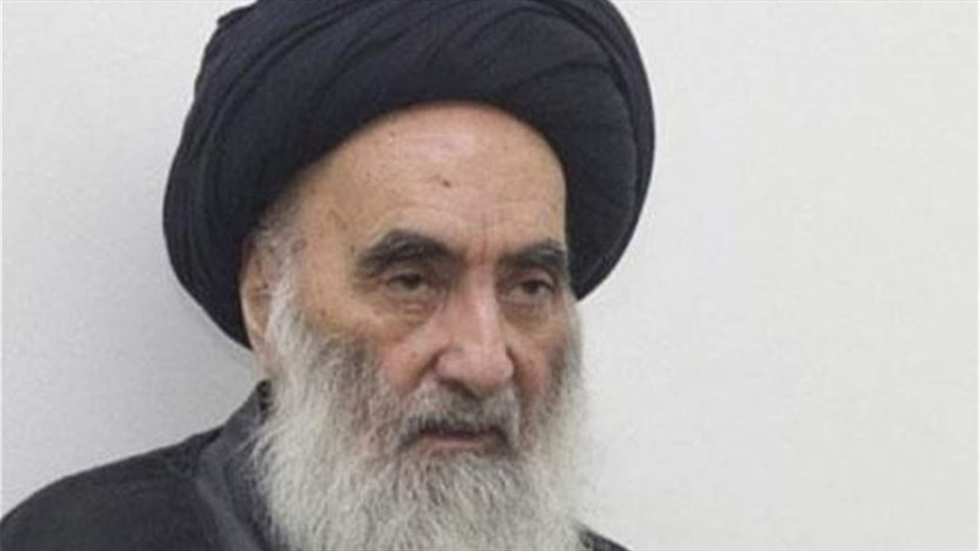 Iraq's top cleric opposes return to power of "corrupt" and "failed" leaders