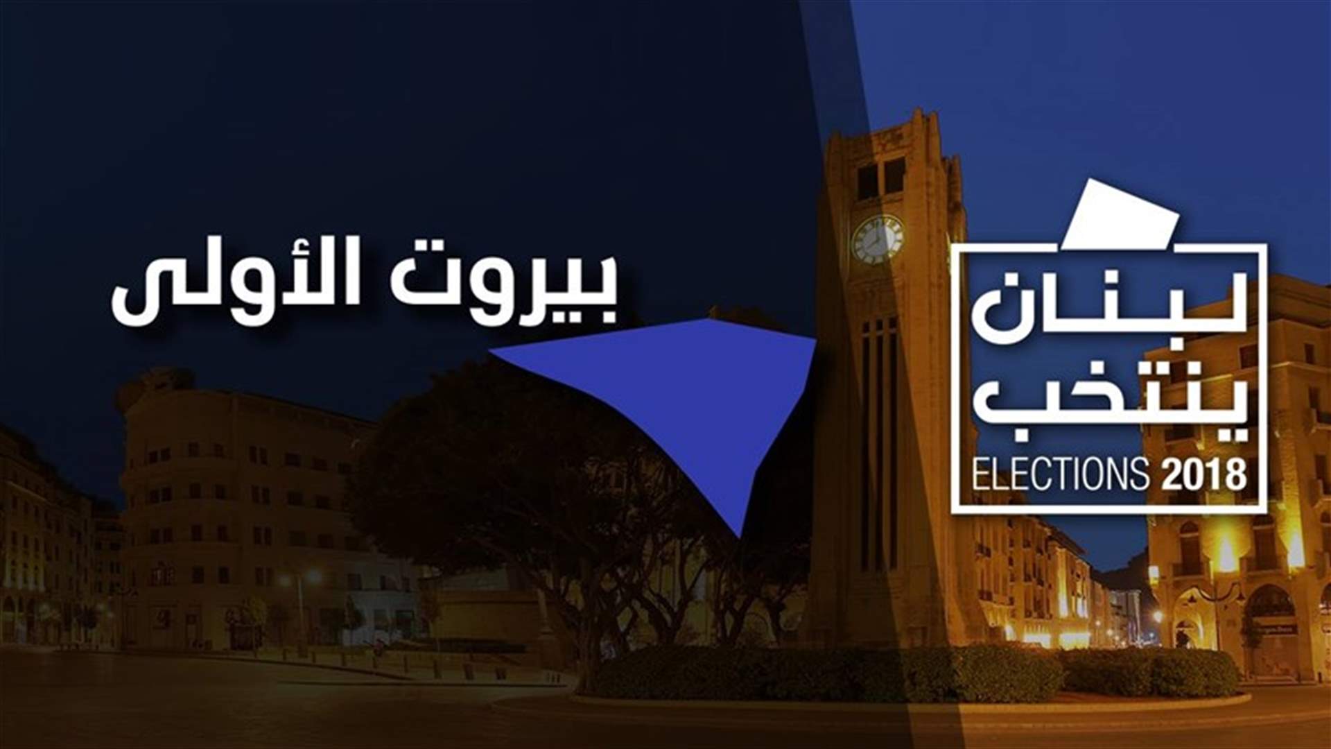 النتائج الاولية في دائرة بيروت الاولى...