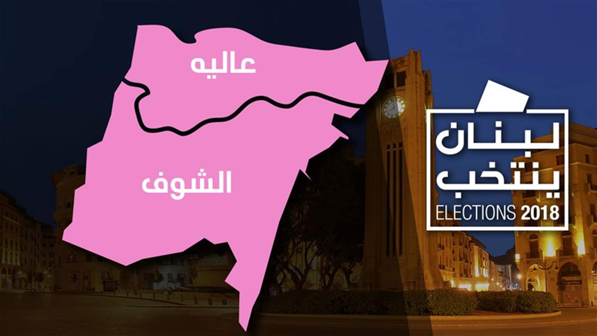 PHOTO – Winning candidates in Chouf-Aley so far