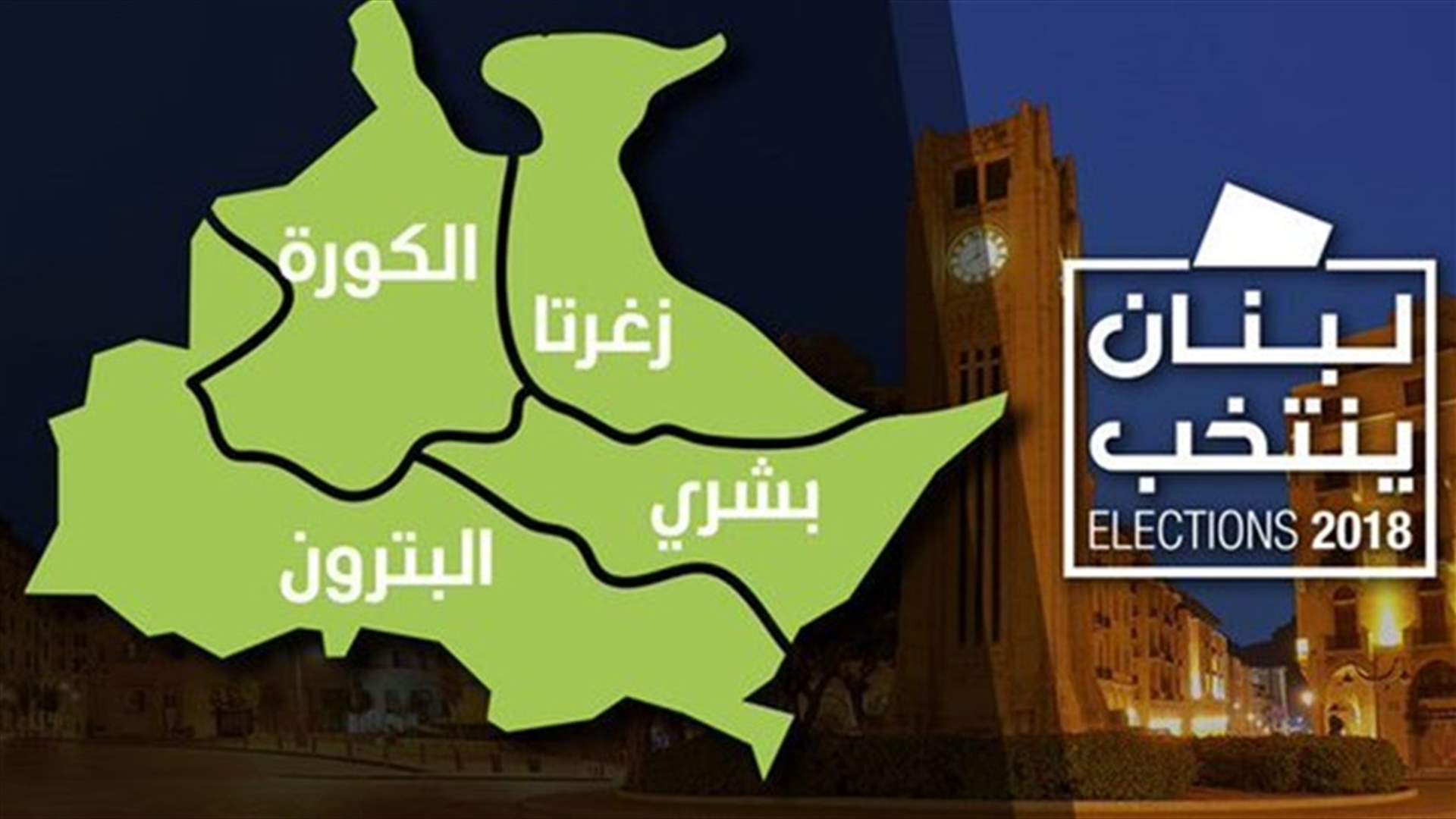 [PHOTO] These are the latest unofficial results for north Lebanon 3rd electoral district