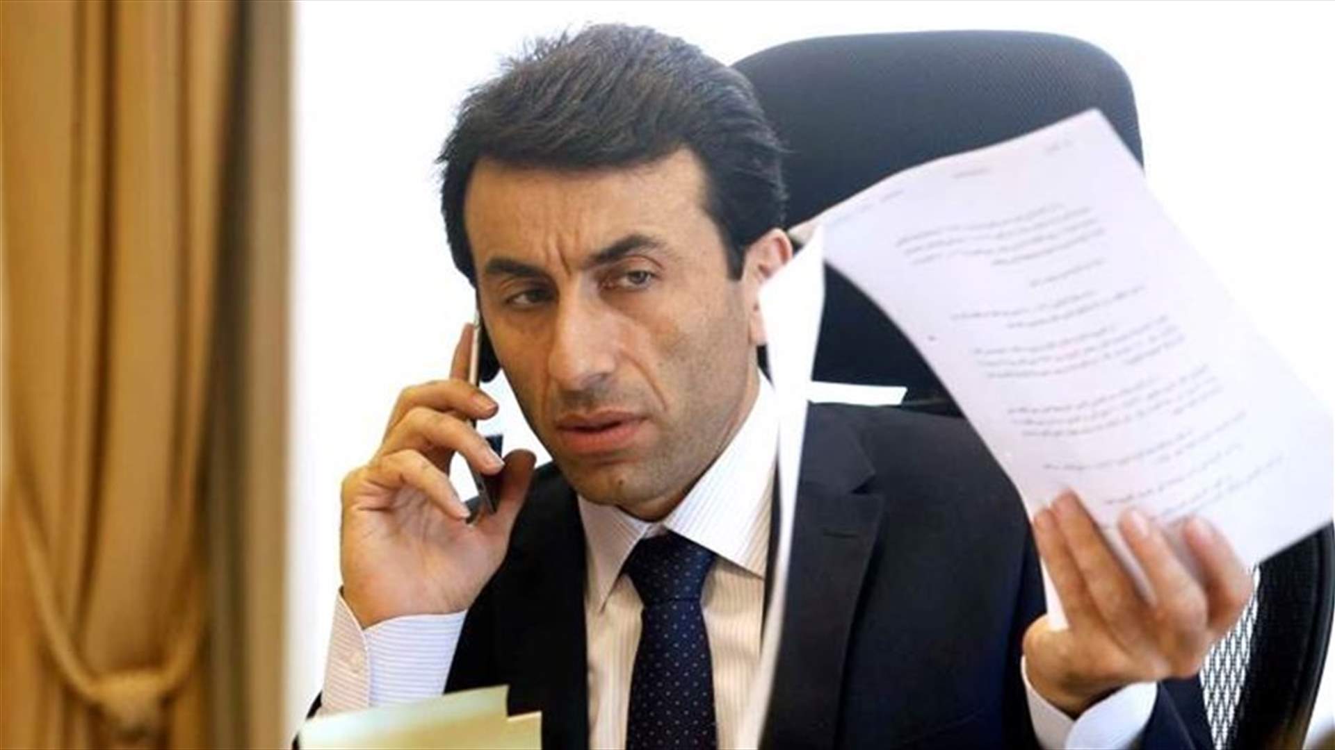 شبيب اودع الداخلية محاضر لجان القيد في دائرتي بيروت الاولى والثانية