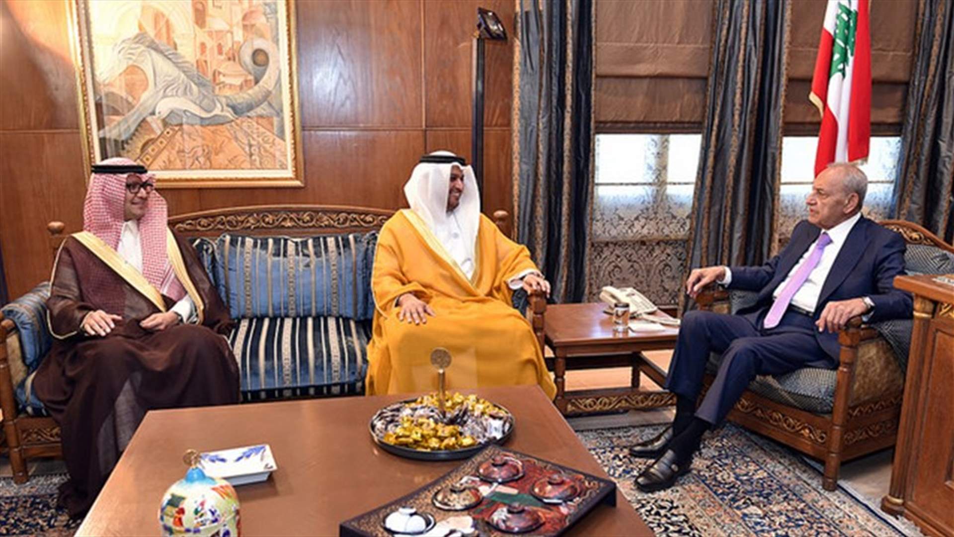 حركة دبلوماسية وسياسية ناشطة في عين التينة