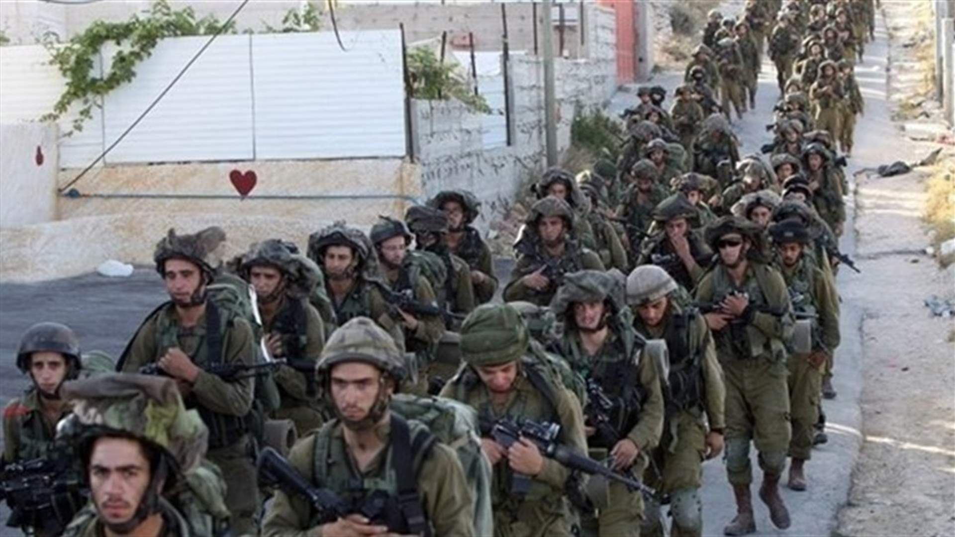 اسرائيل تعلن مضاعفة عدد جنودها قرب غزة وفي الضفة الغربية