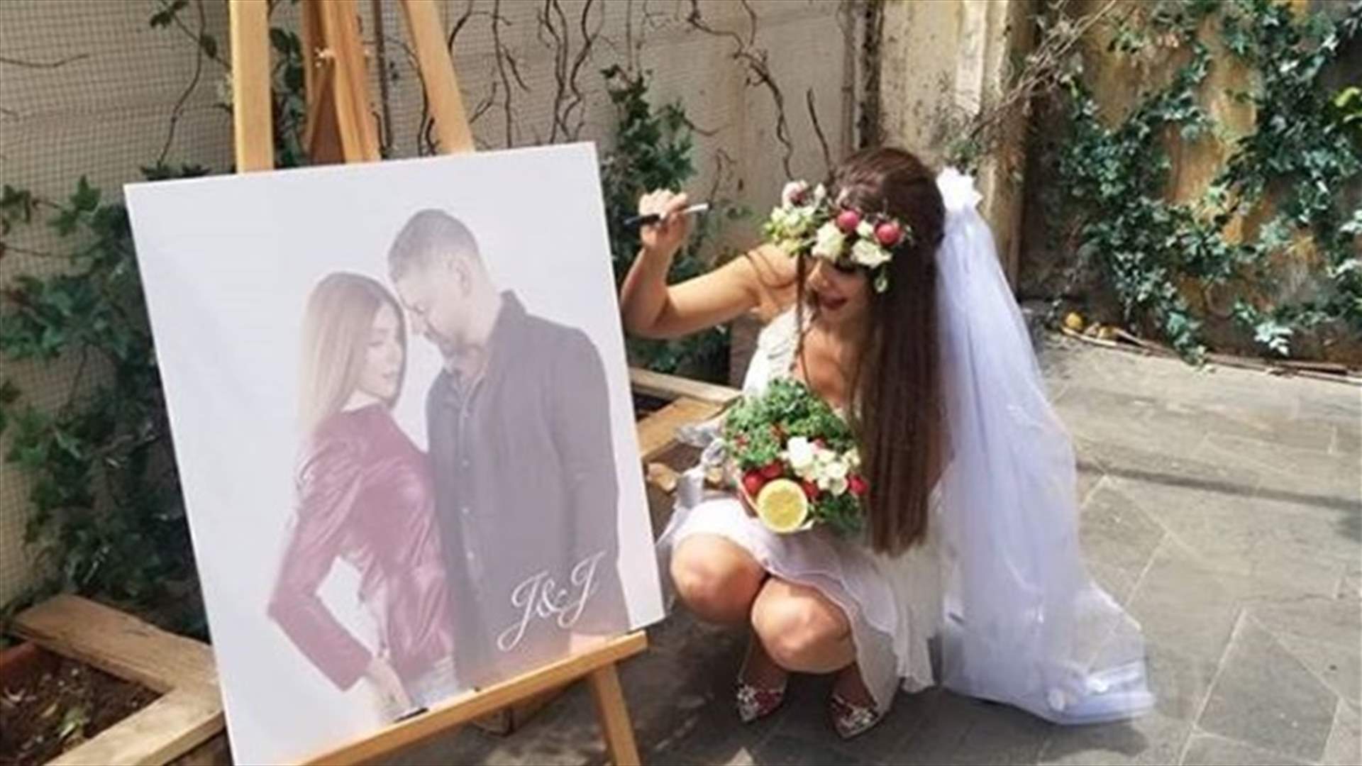 بالصور – قبل زفافها من جو قهوجي... هكذا احتفلت جيسيكا نصار بوداع عزوبيتها
