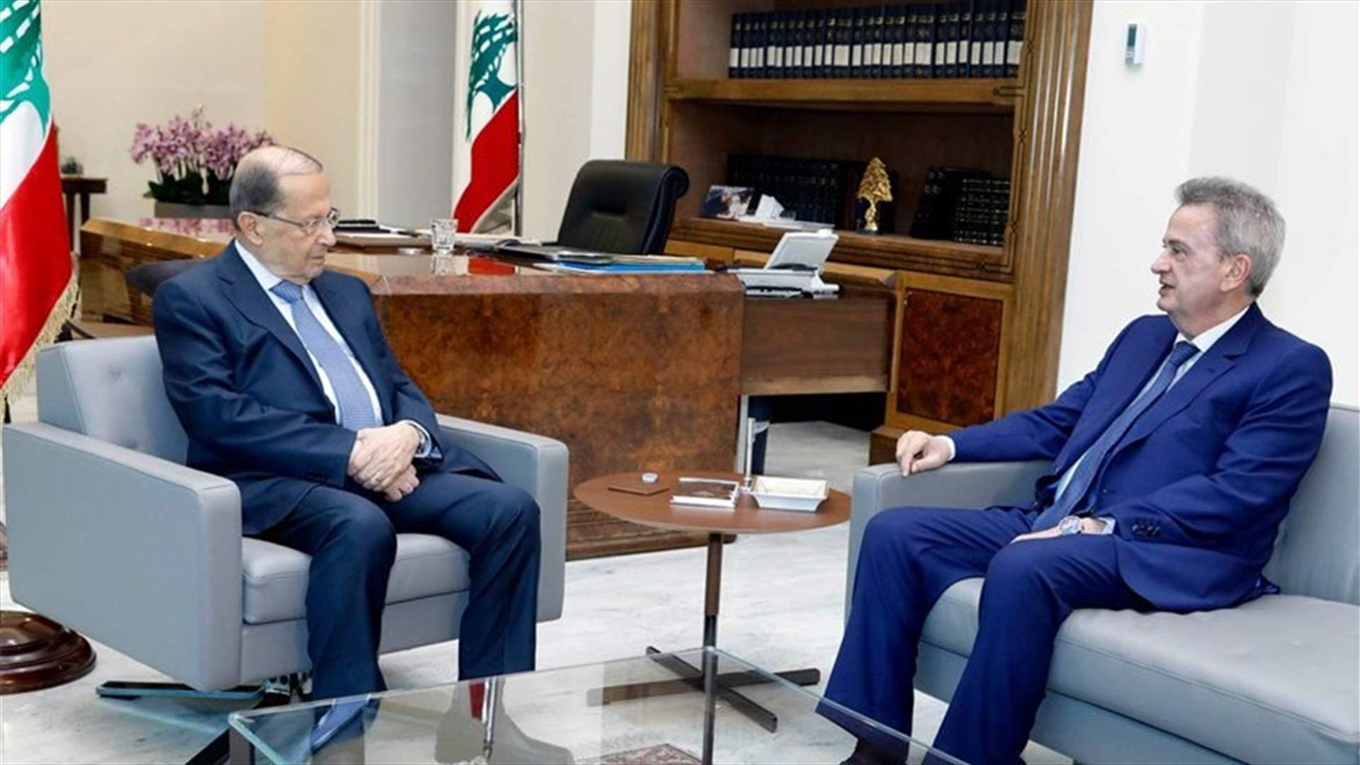 BDL Governor to Aoun: Holding elections had positive impact on financial circles