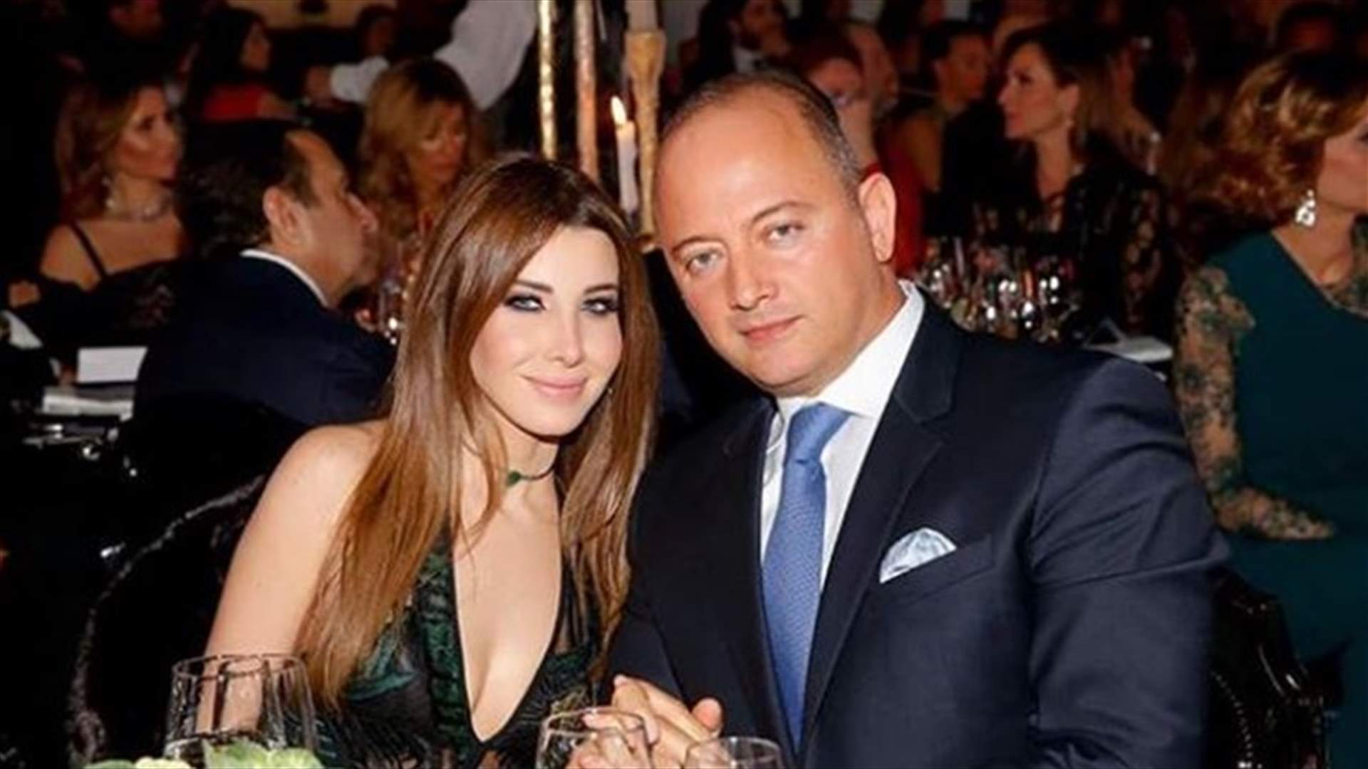بالصورة- زوج نانسي عجرم يفاجئها في عيد ميلادها: "يا ملاكي"