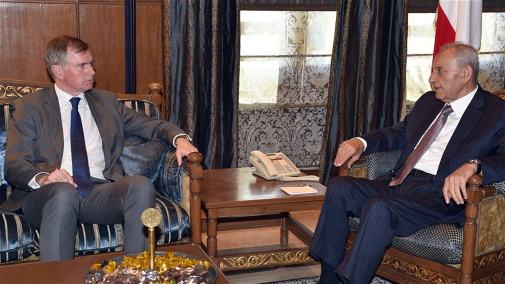سلسلة لقاءات في عين التينة