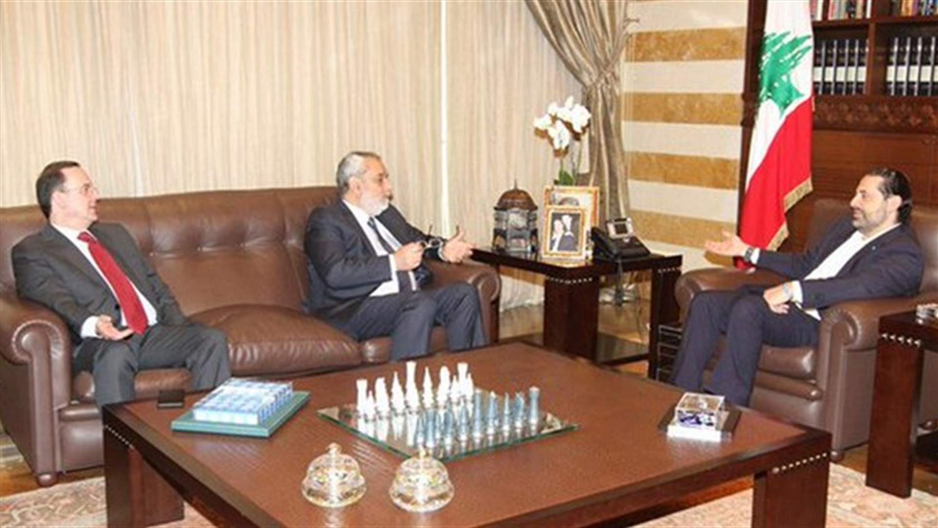 PM Hariri meets MP Pakradounian
