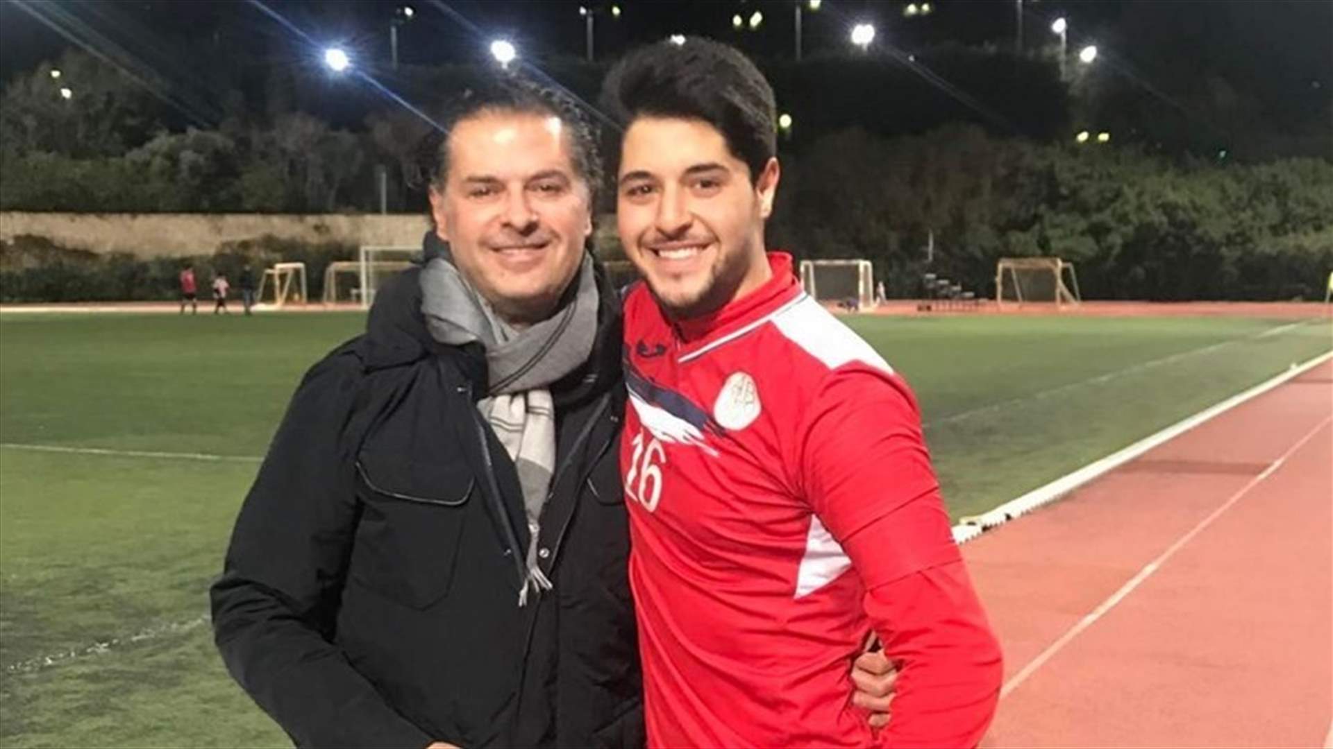 بالصورة - راغب علامة عايد ابنه خالد بهذه الكلمات المؤثرة...
