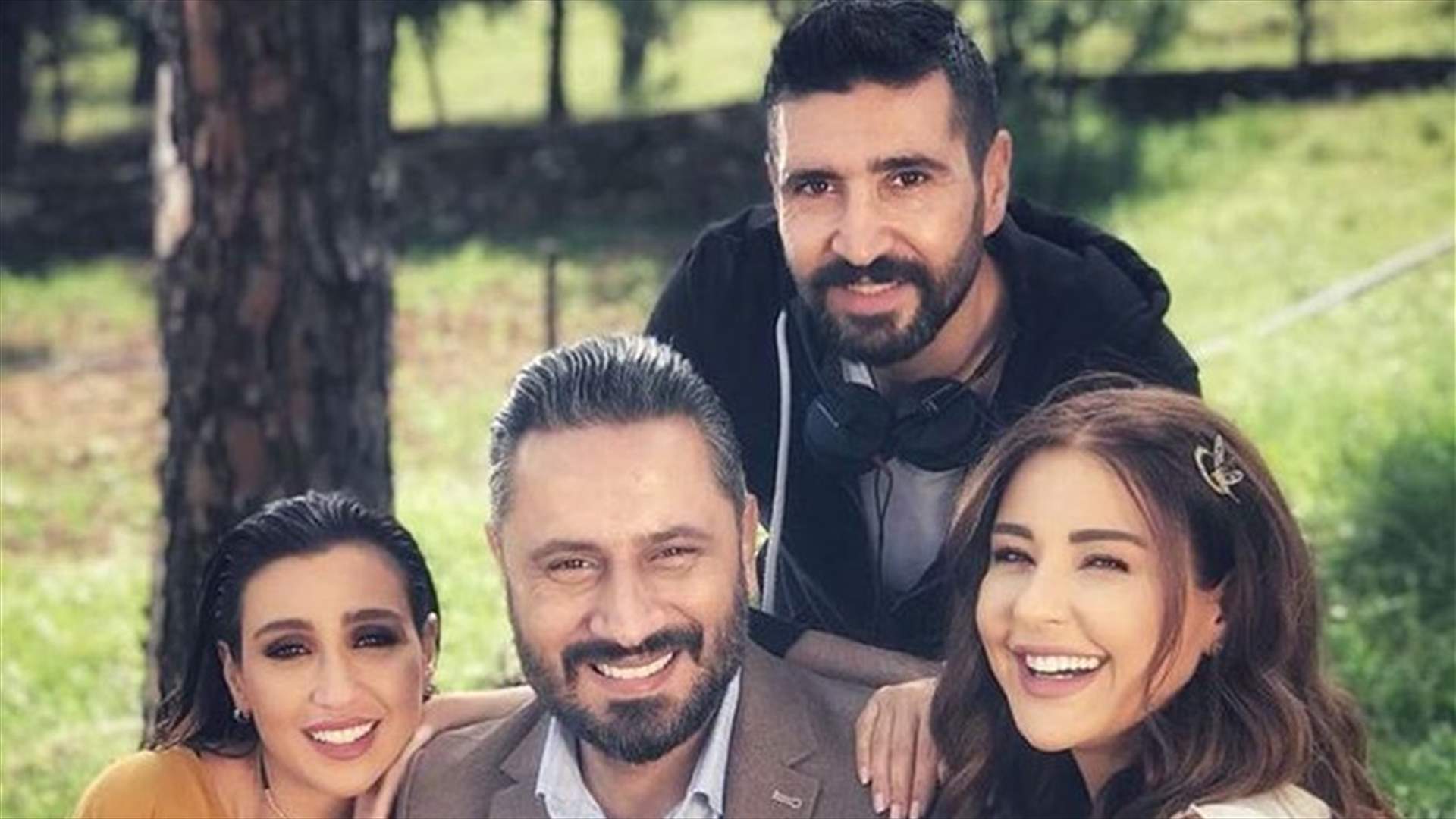 خاص- المشهد الأخير من مسلسل جوليا.. الممثلون يجتمعون في إهدن