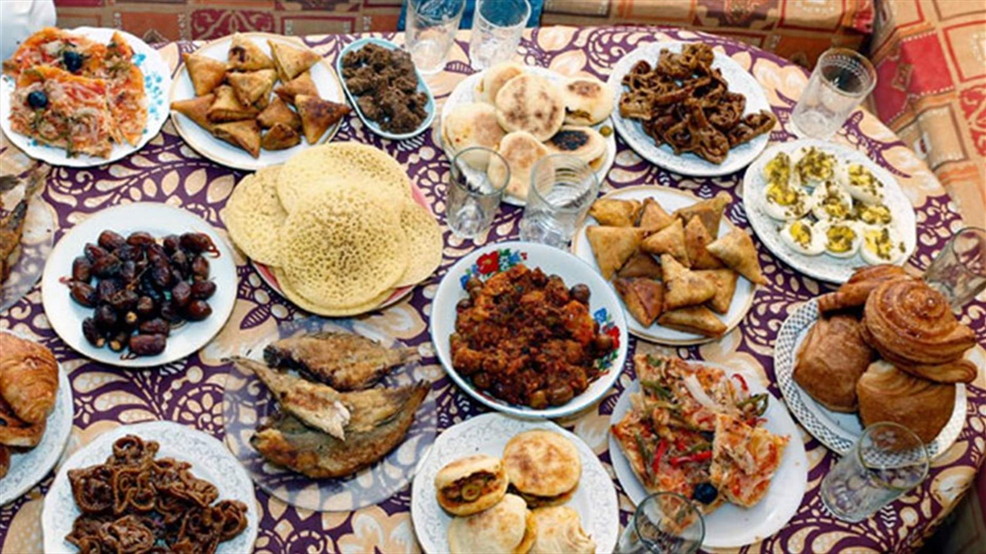 خطوات سهلة تمنعكم من اكتساب الوزن خلال شهر رمضان
