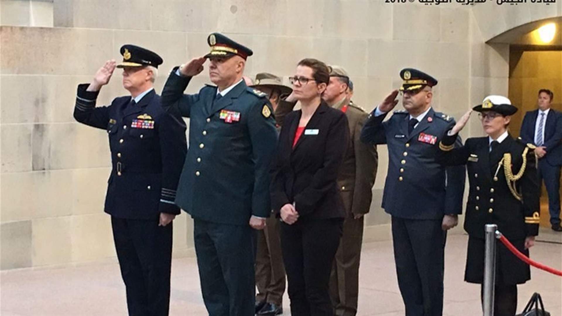 [PHOTOS] Army Commander arrives in Australia on an official visit