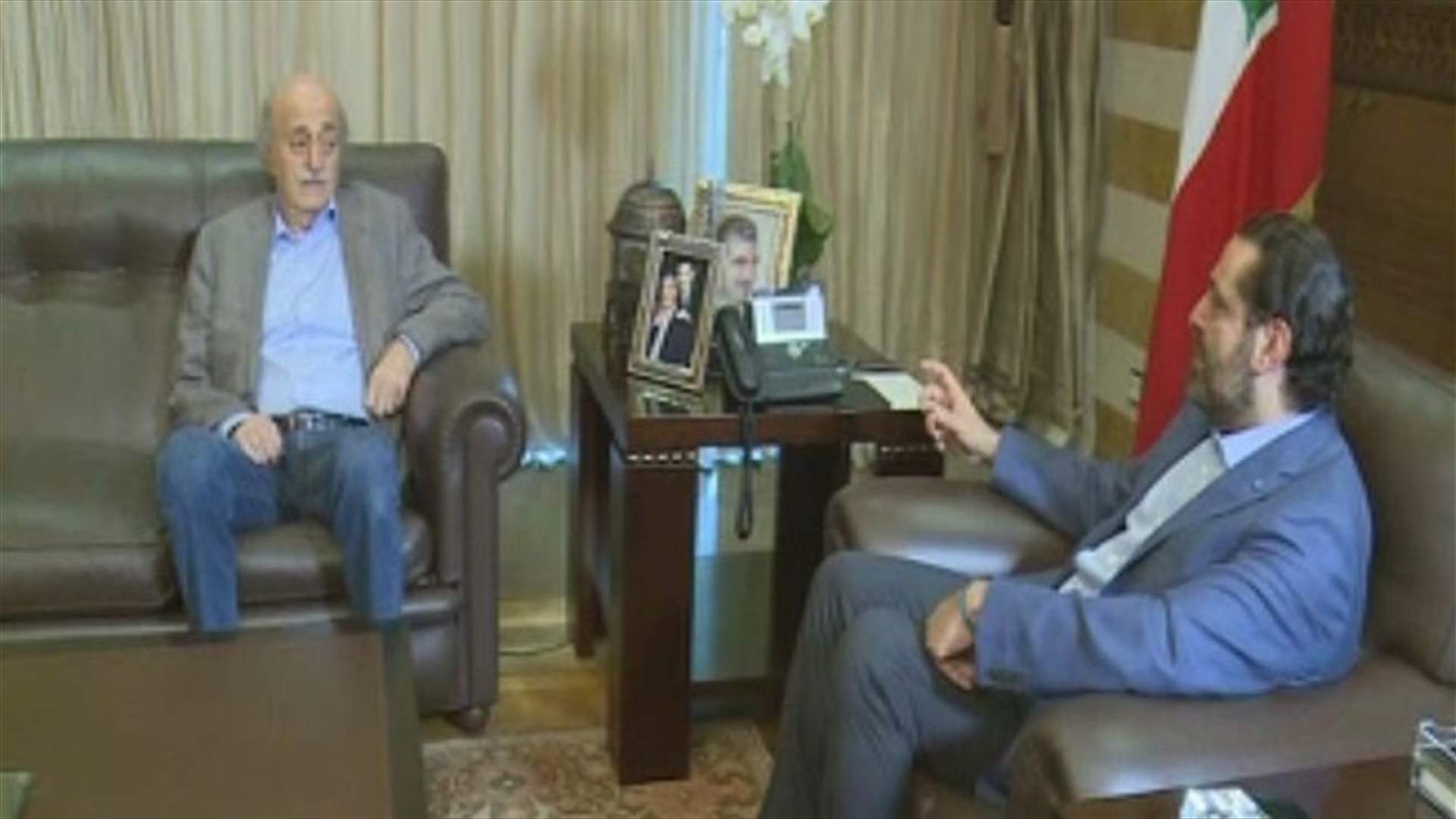 Jumblatt: We support Berri for speakership and Hariri as Prime Minister