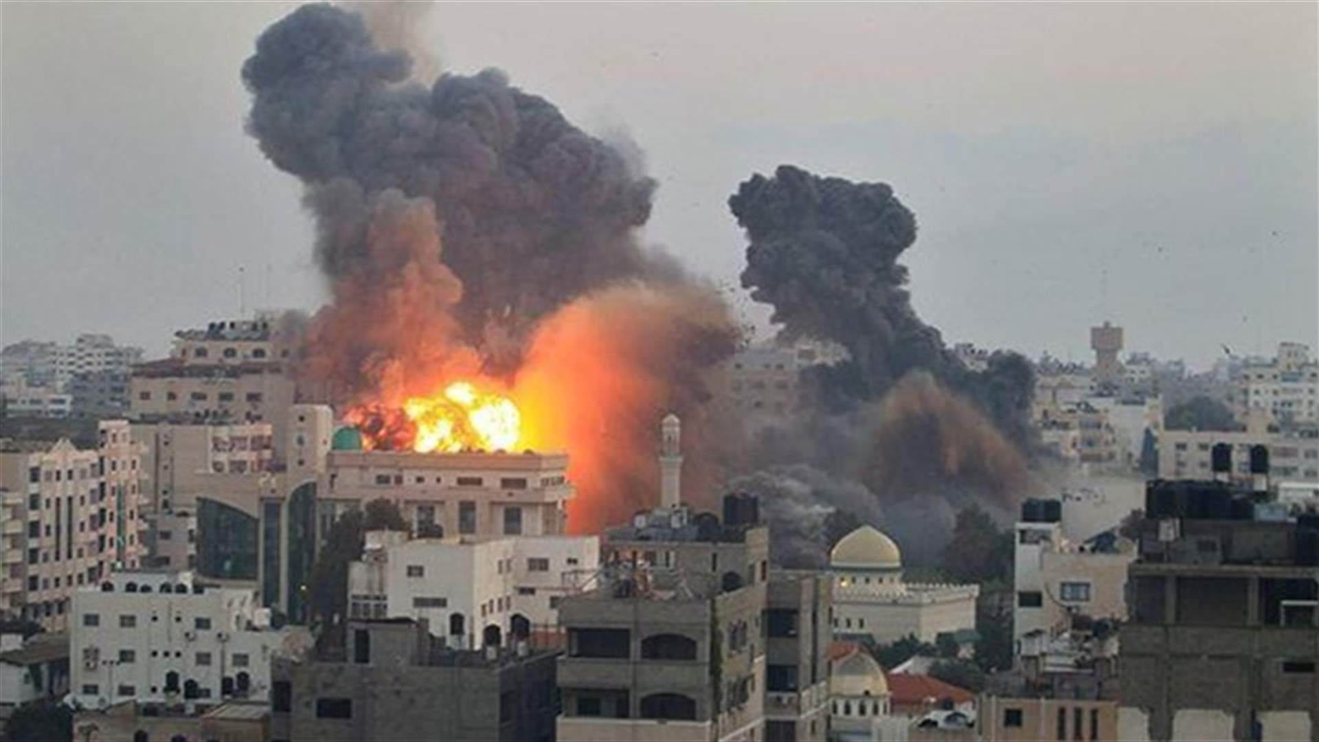 غارة اسرائيلية جديدة على مواقع لحركة حماس في غزة