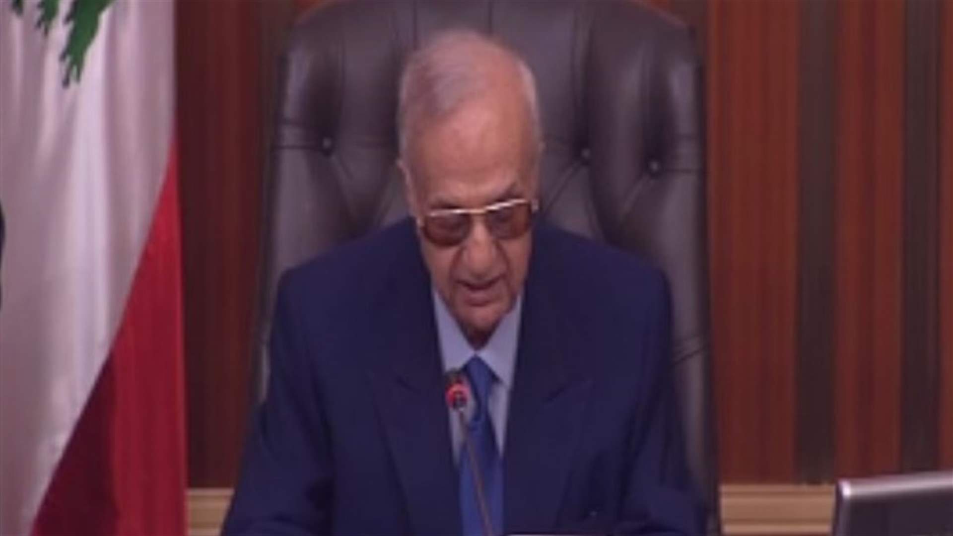 المر: بري يمنع الاخطار من ان تجتاح لبنان