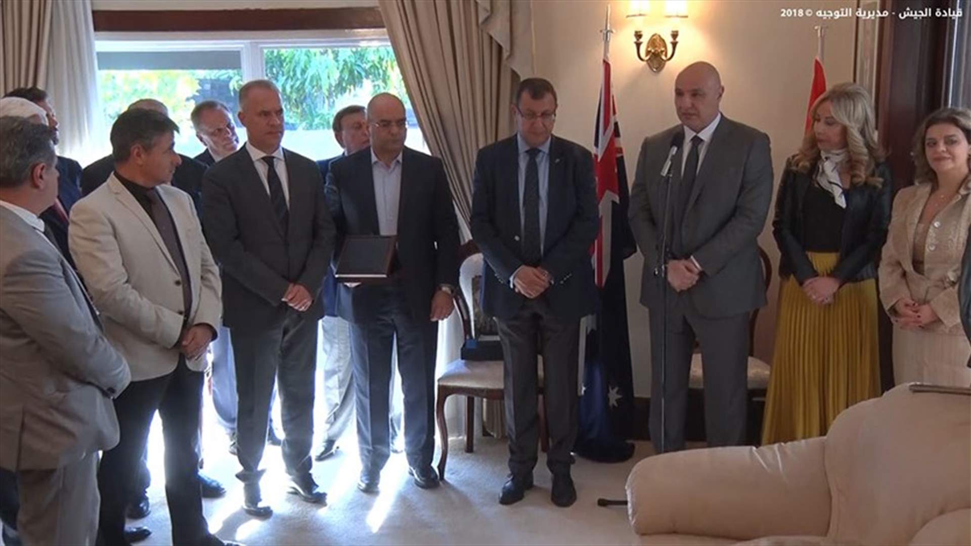 قائد الجيش من سيدني: دعم الشعب للجيش في معركة فجر الجرود عامل أساسي في الانتصار