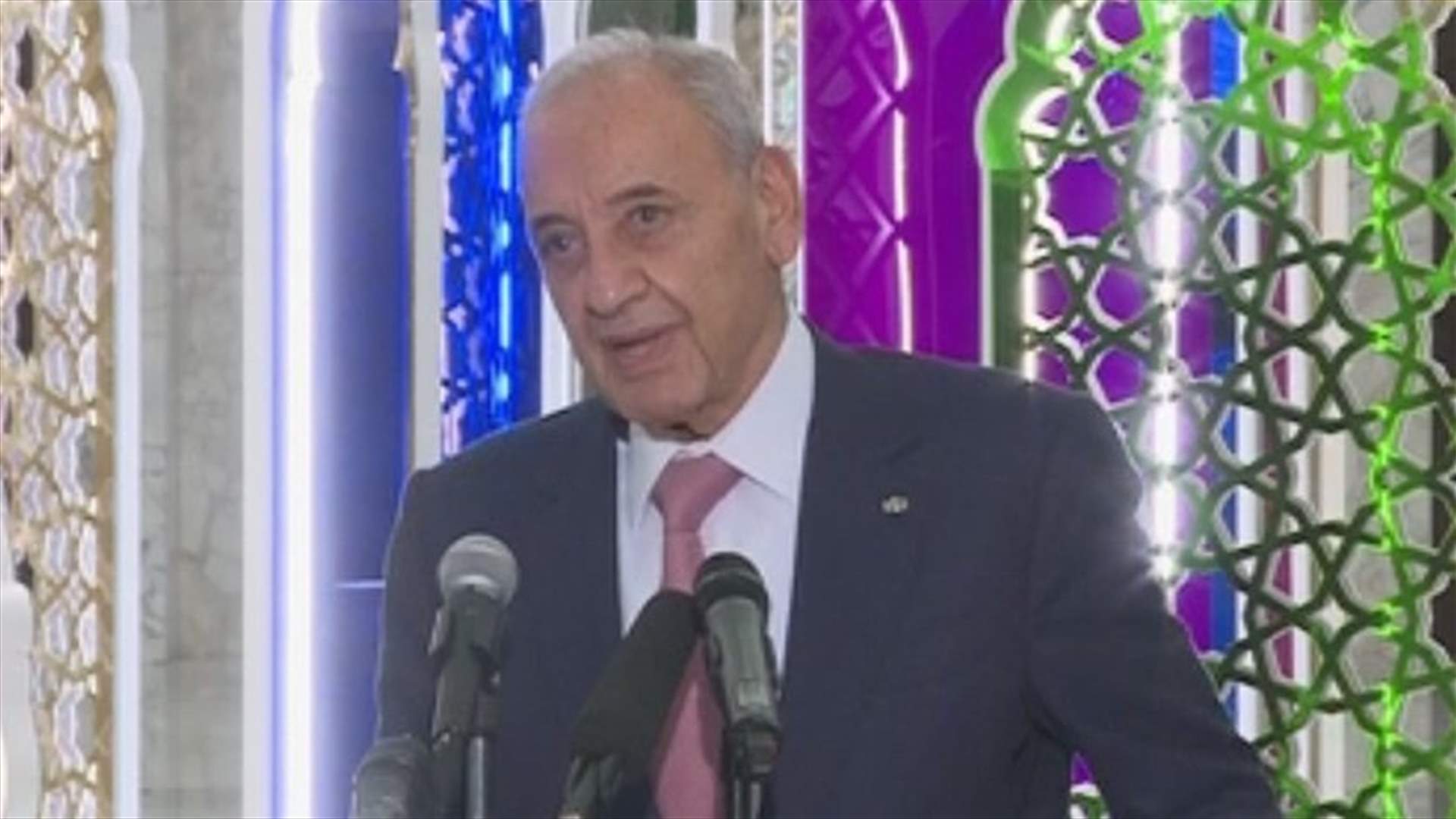 Berri from Baabda palace: The new cabinet will be one of national unity